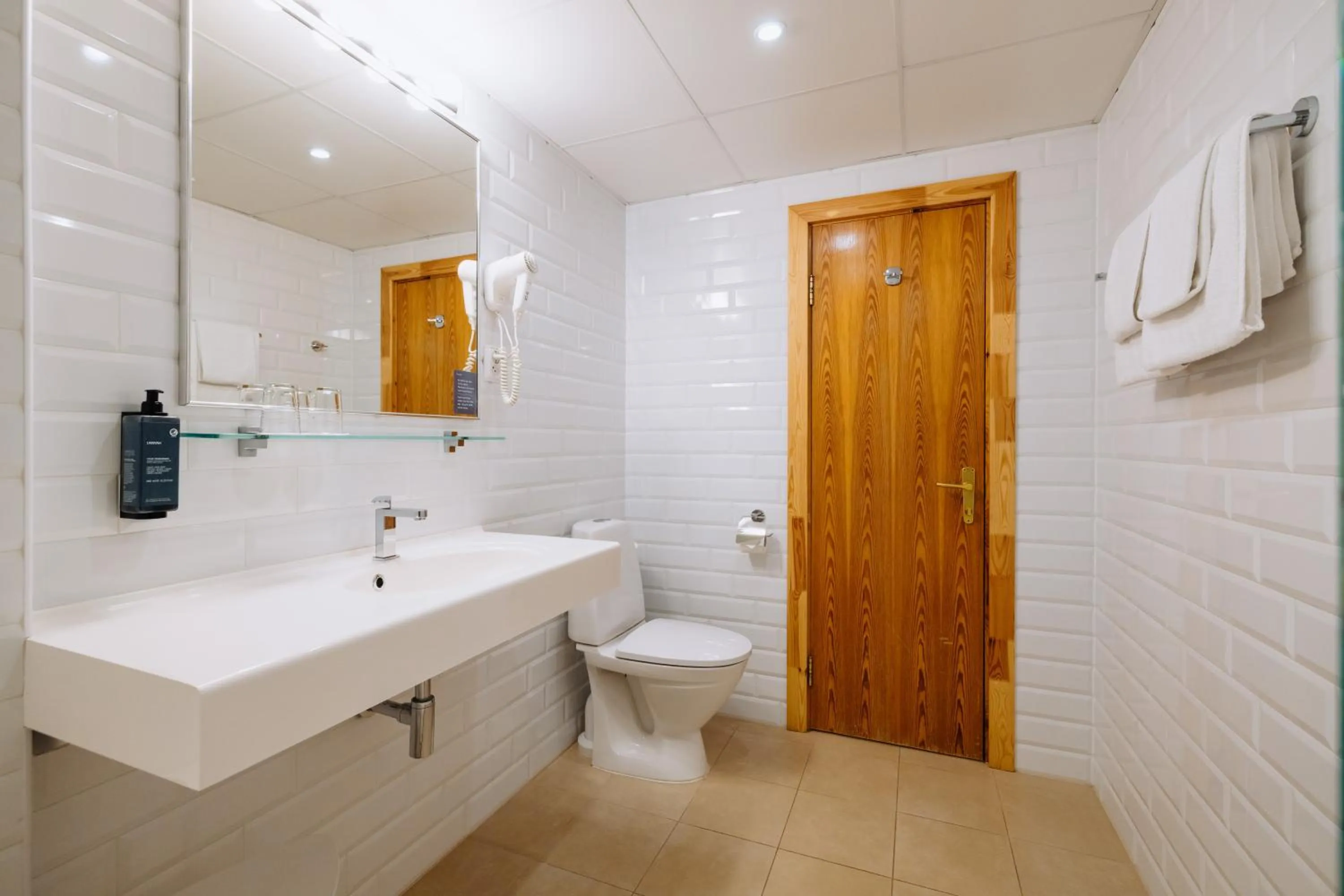 Bathroom in Hestia Hotel Draugi