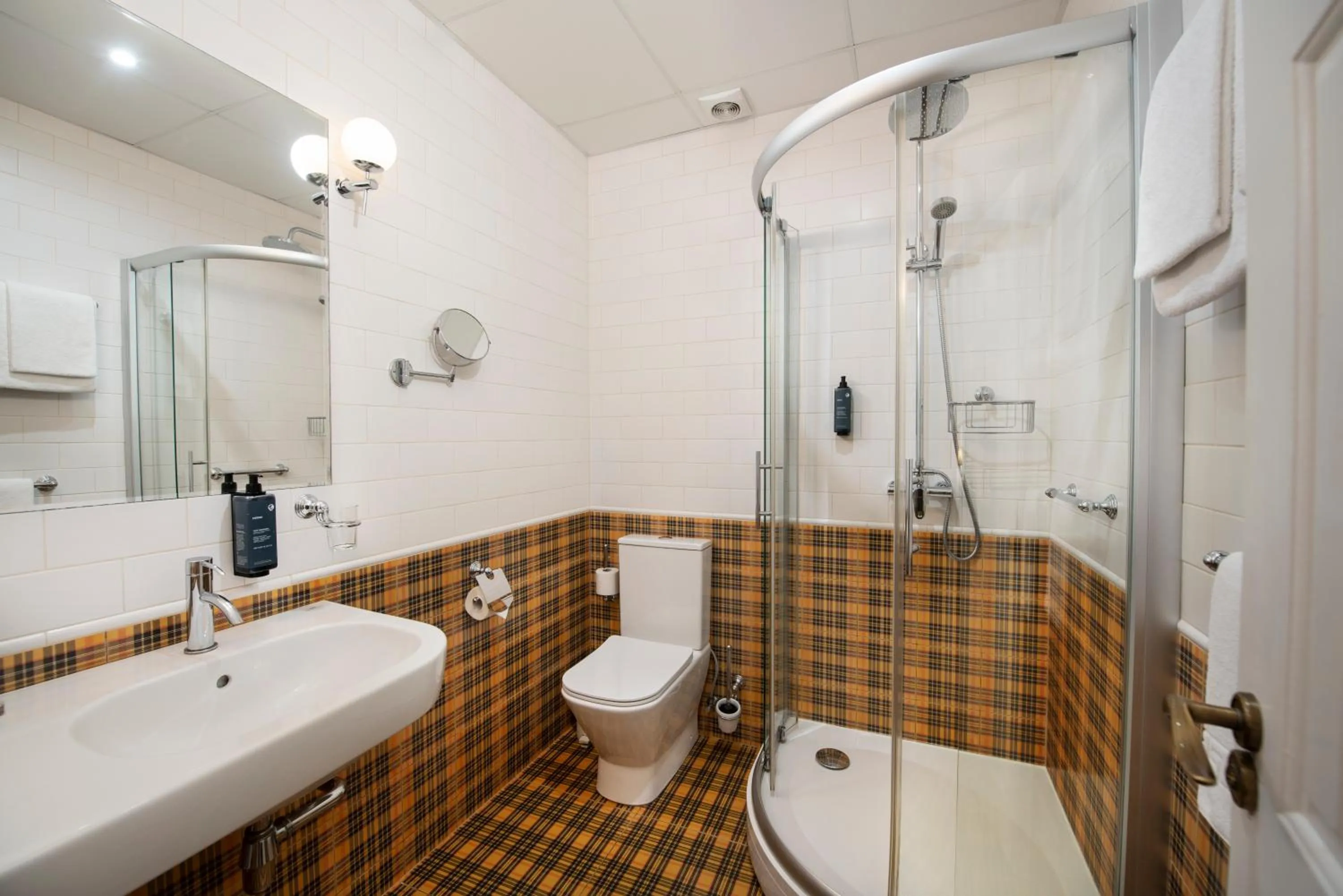 Bathroom in Hestia Hotel Draugi