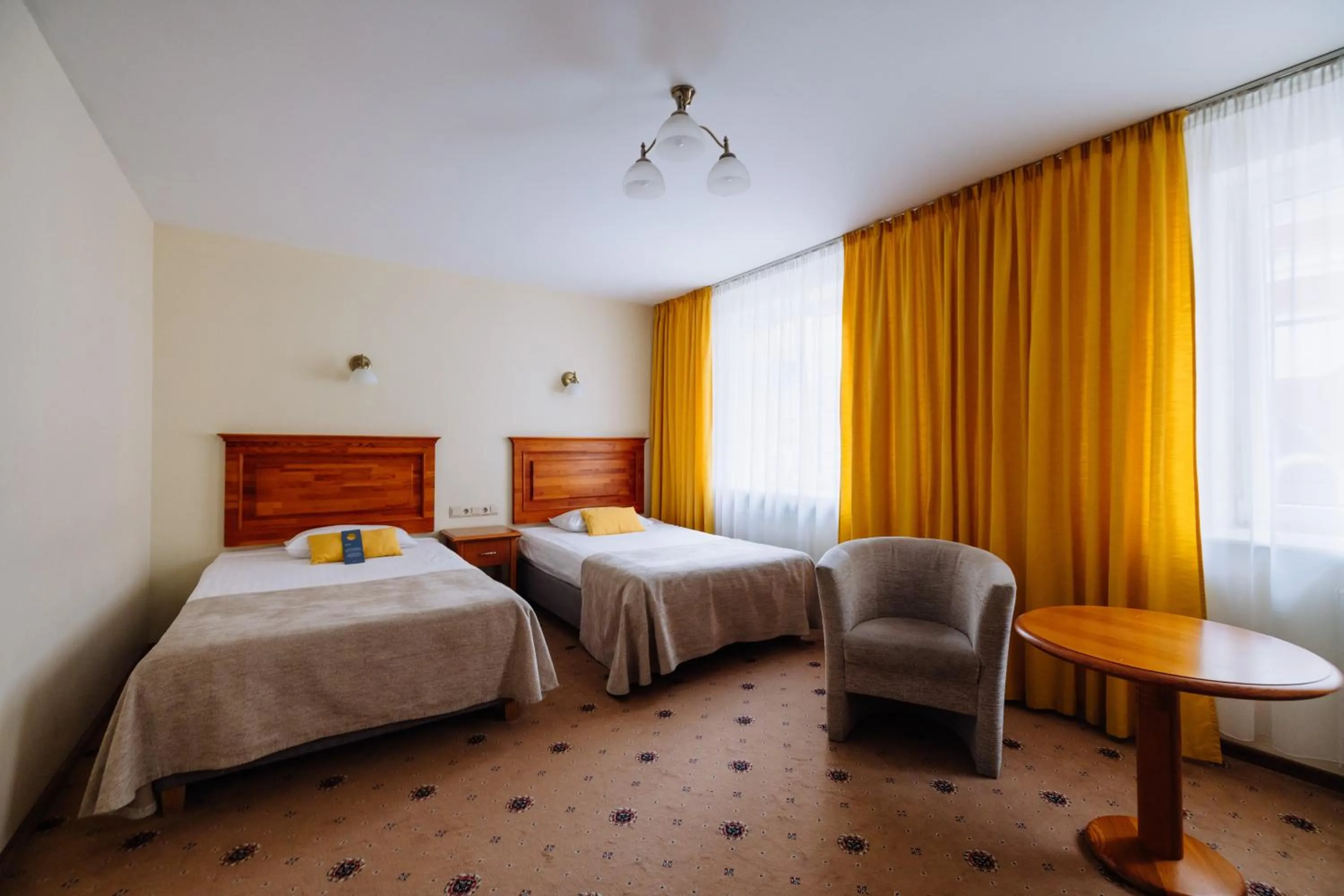 Bedroom, Bed in Hestia Hotel Draugi