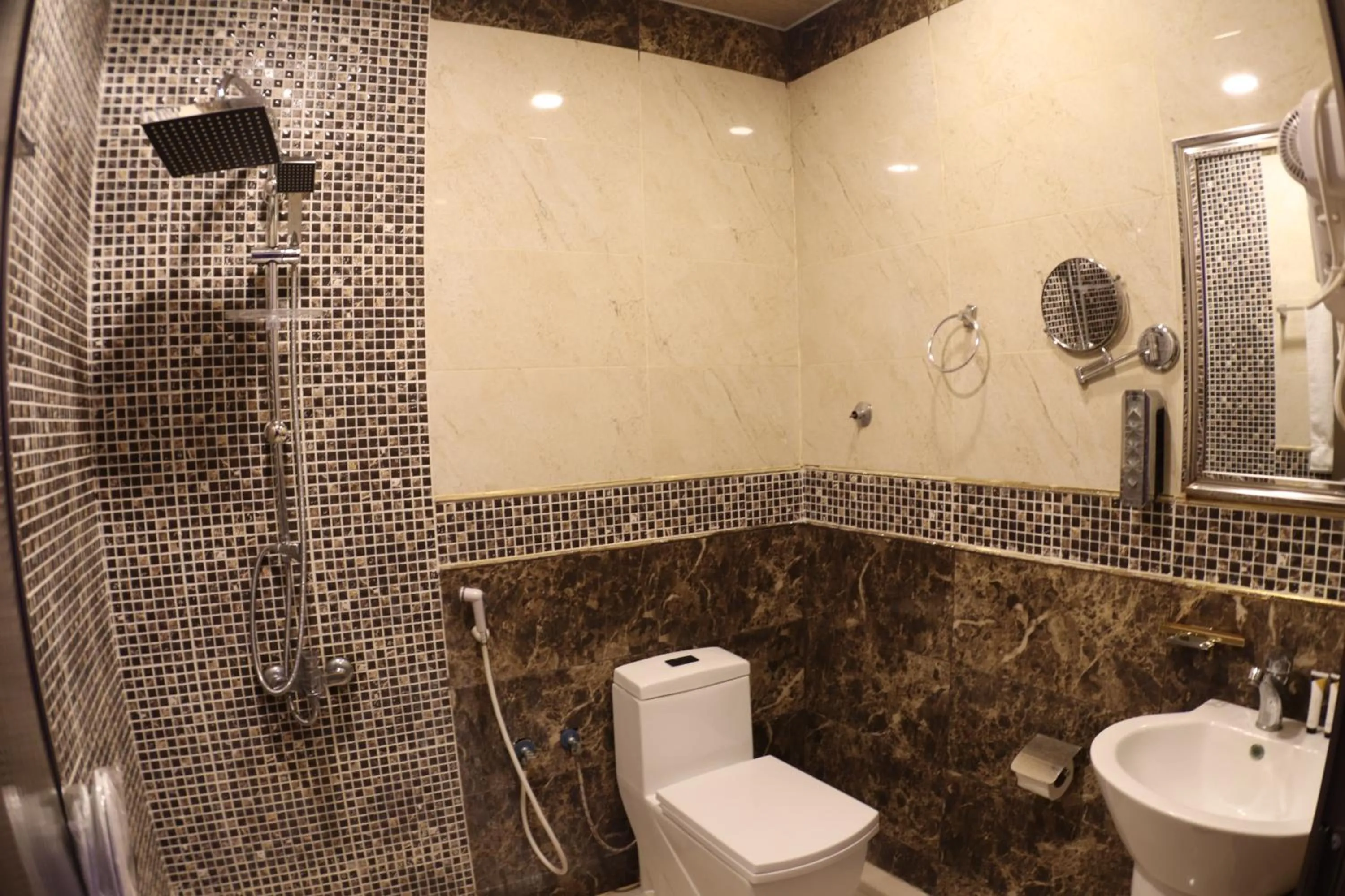 Bathroom in شقق سوات للشقق المخدومة
