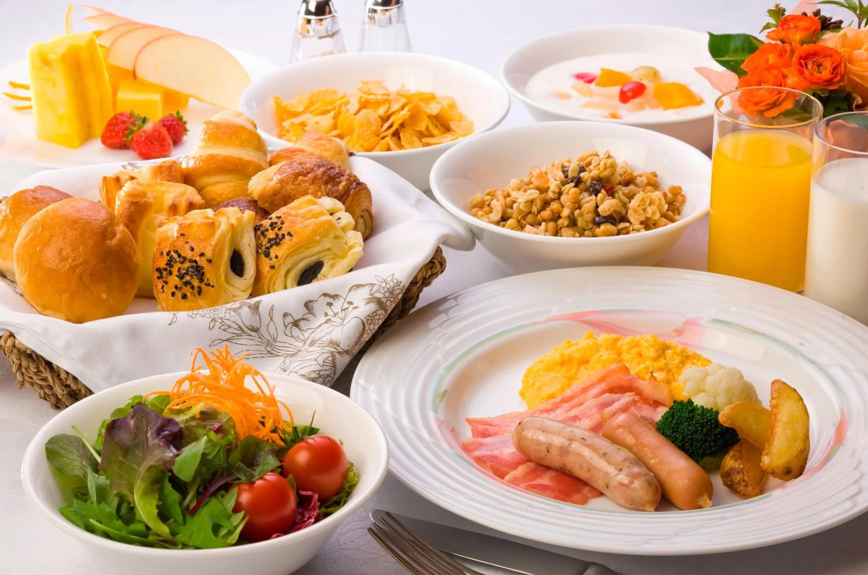 Breakfast in Komagane Kogen Resort Linx