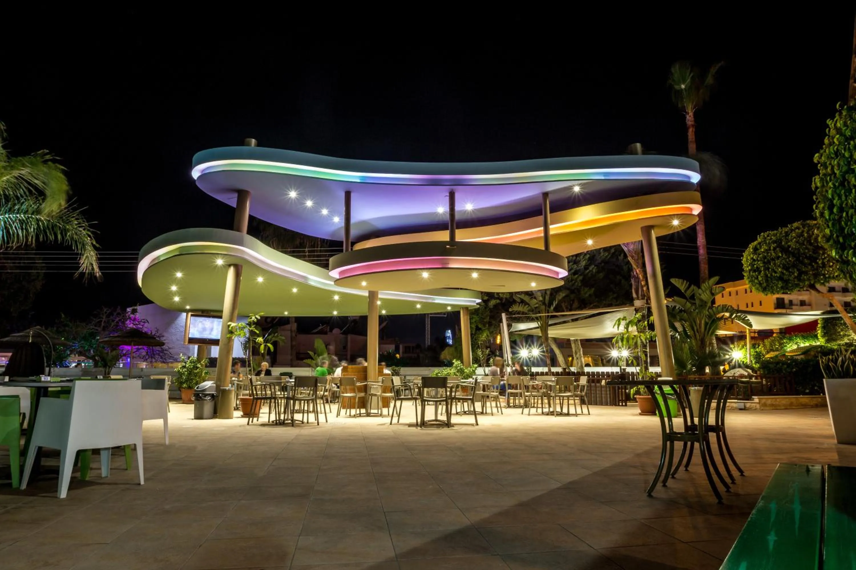 Lounge or bar in Stamatia Hotel