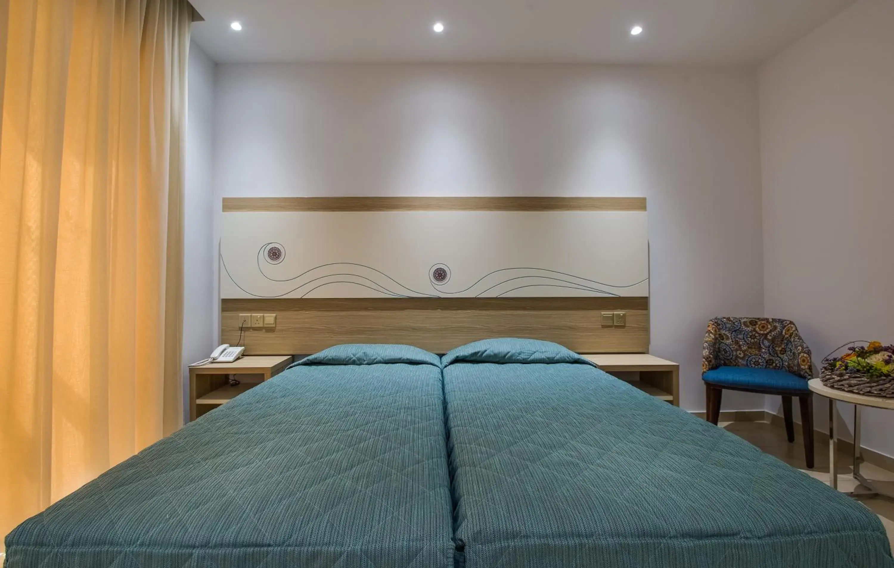 Bedroom, Bed in Stamatia Hotel