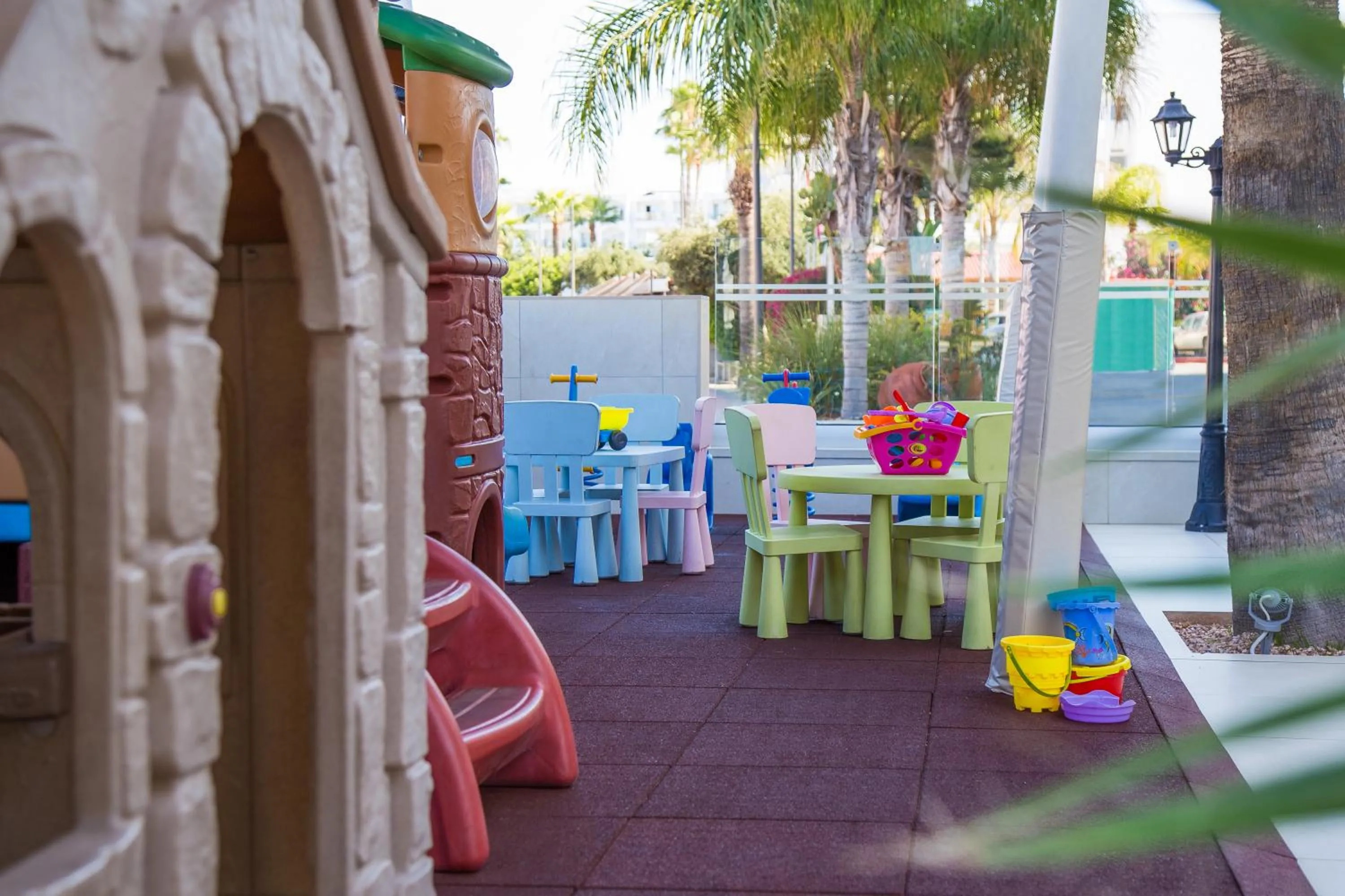 Children play ground in Stamatia Hotel