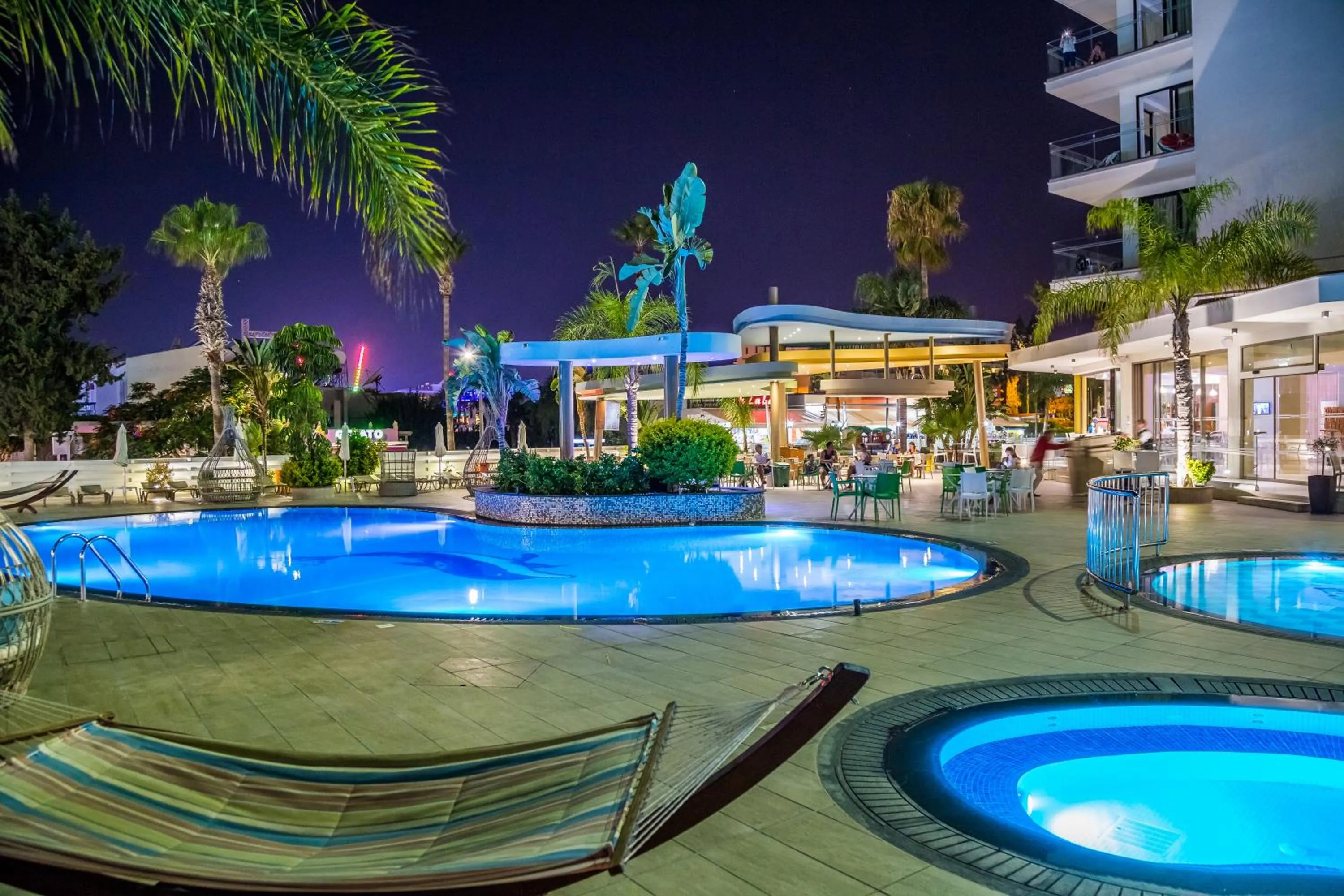 Swimming pool in Stamatia Hotel