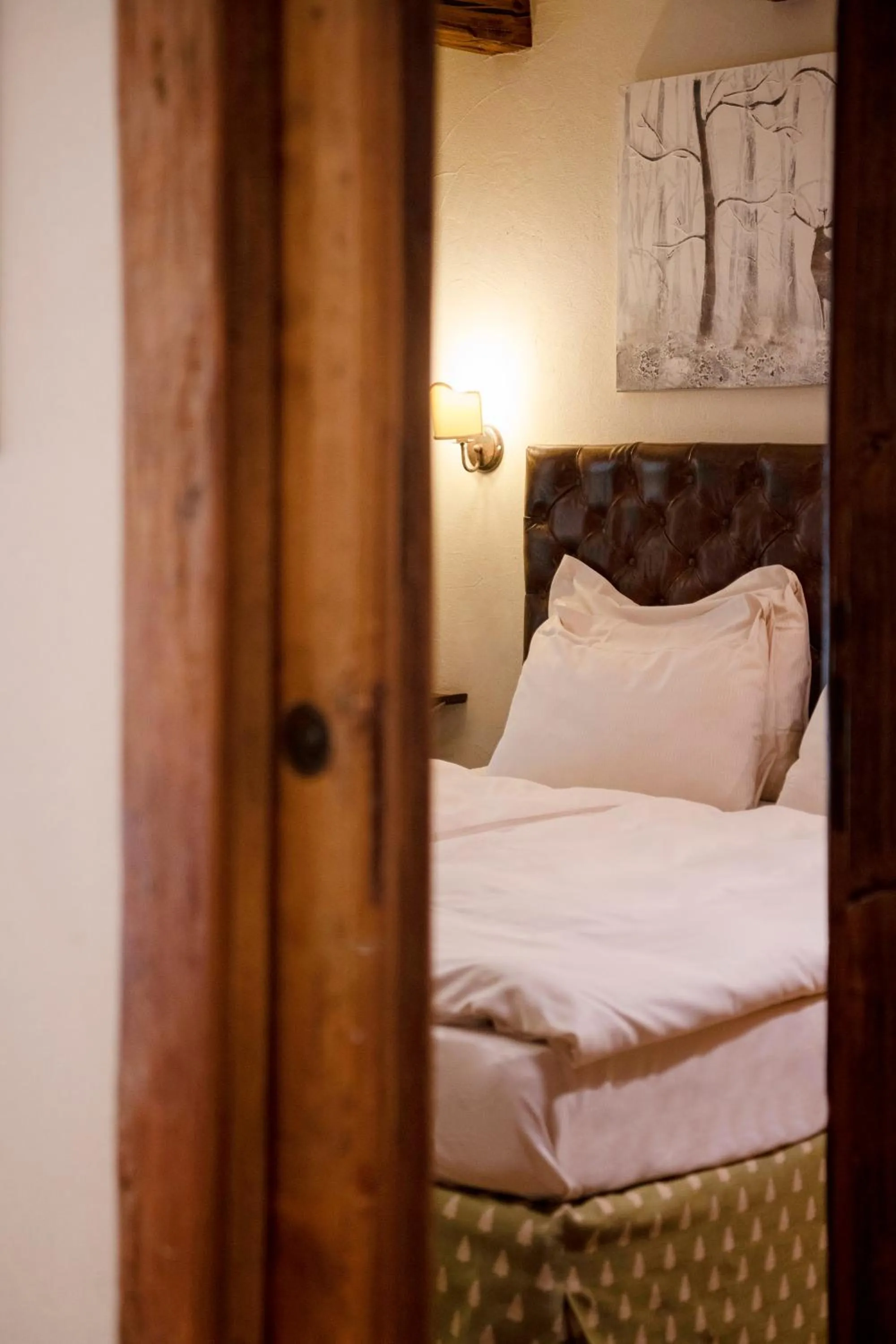 Bed in Au Coeur Des Neiges Resort SPA & FREE E-BIKE