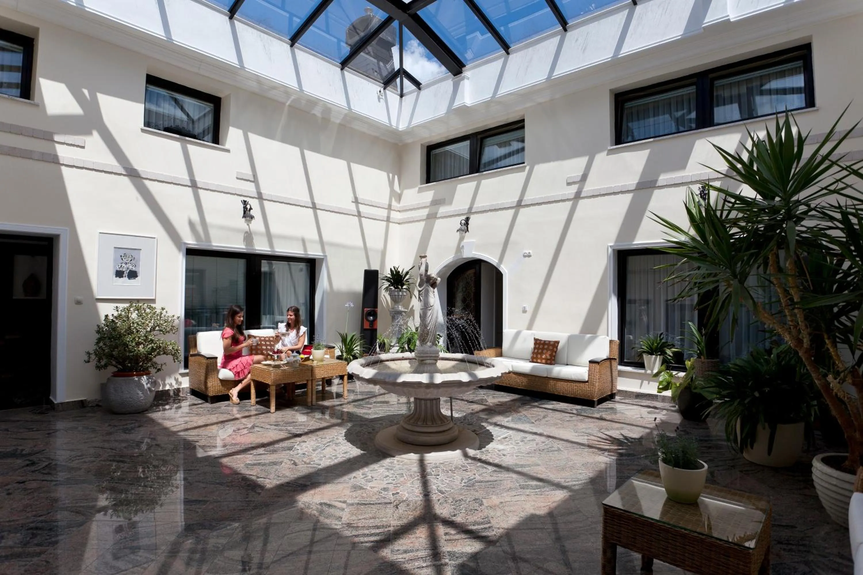 Garden in ApartHotel Vila Minka