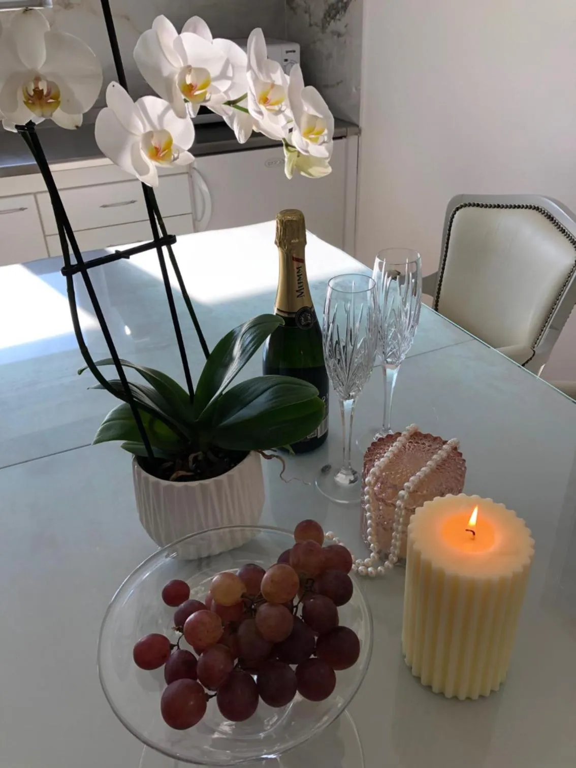 Kitchen or kitchenette in ApartHotel Vila Minka