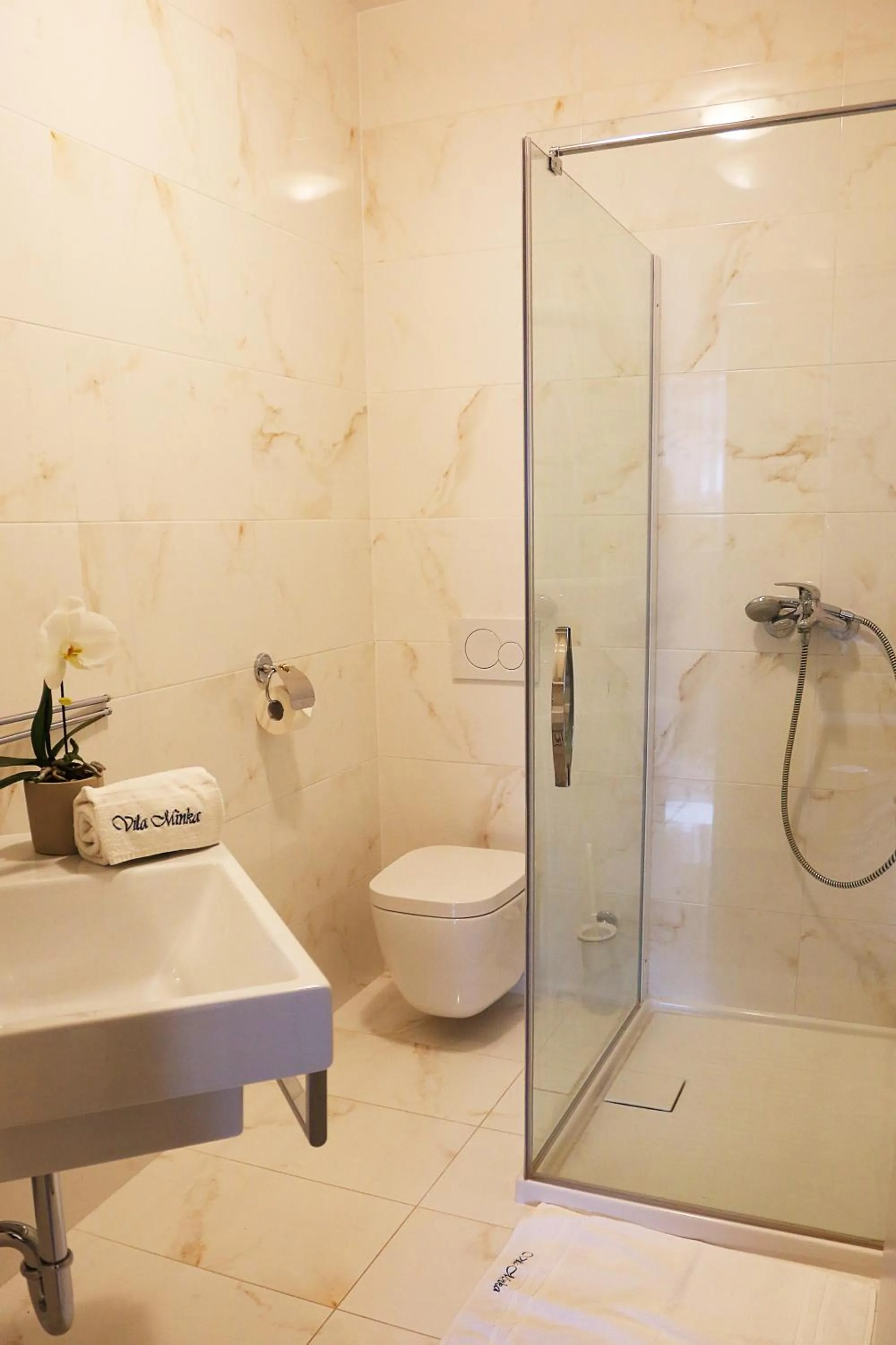 Shower in ApartHotel Vila Minka