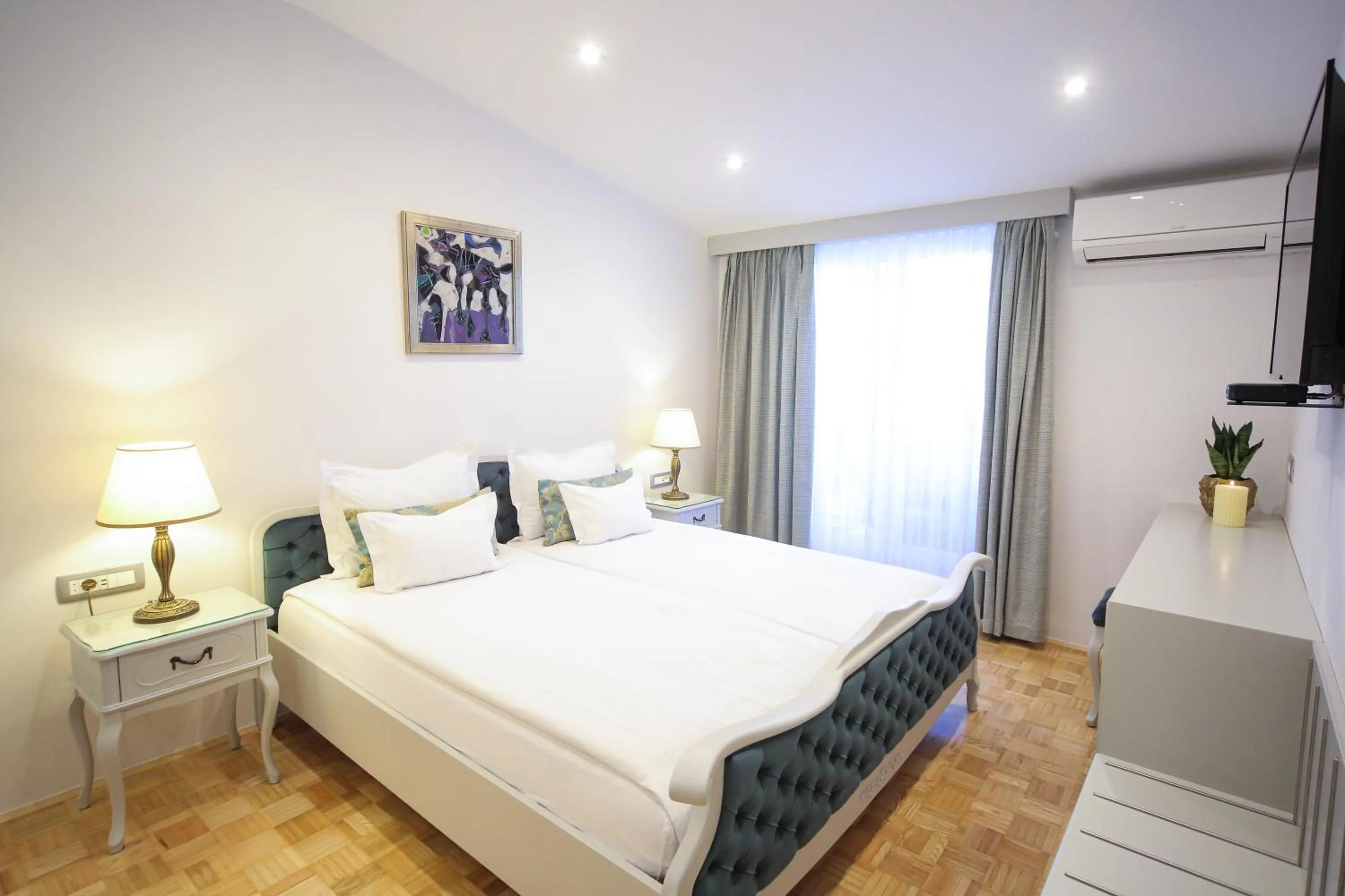 Bedroom, Bed in ApartHotel Vila Minka