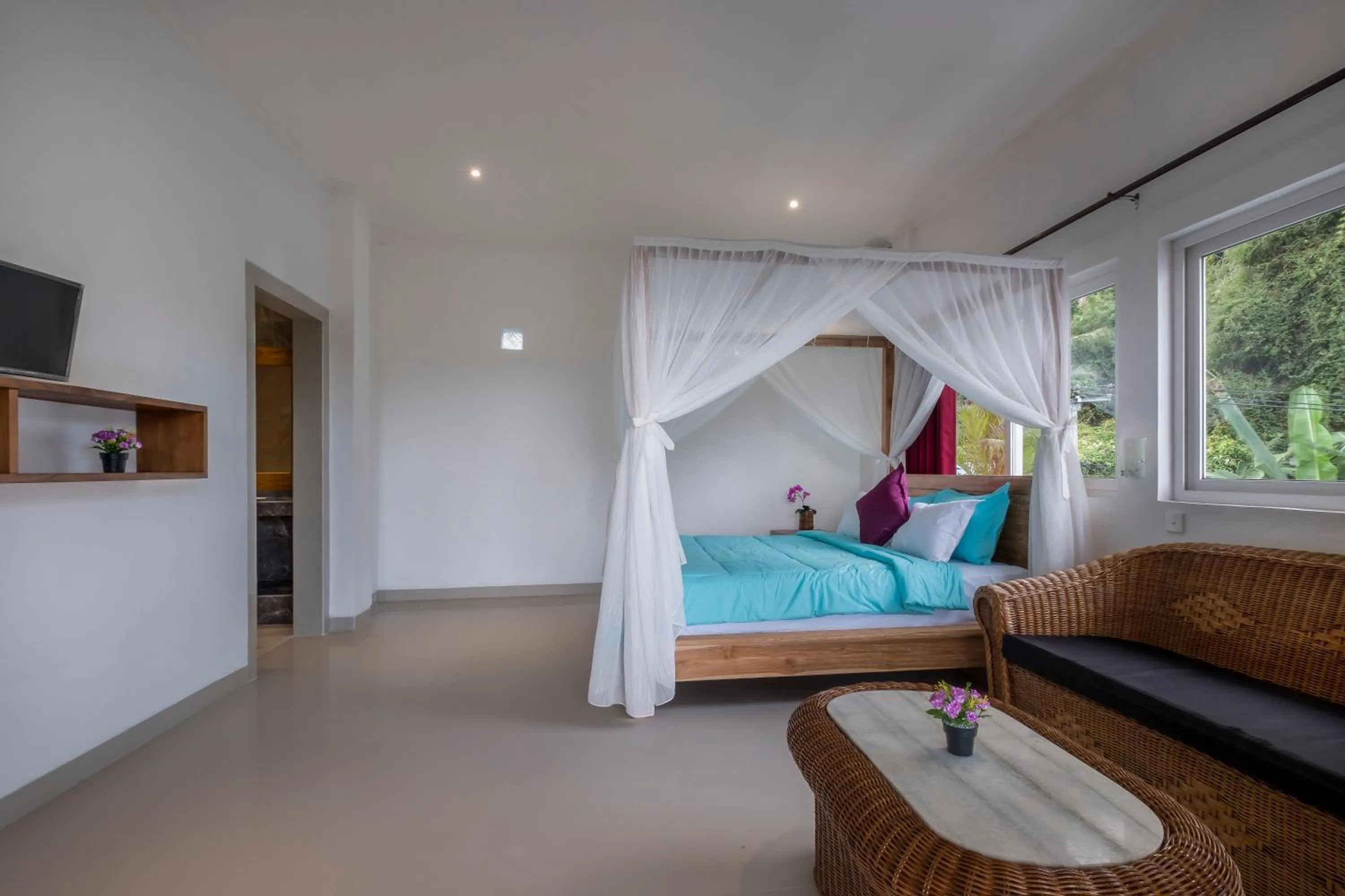 Bed in Villa Suari I