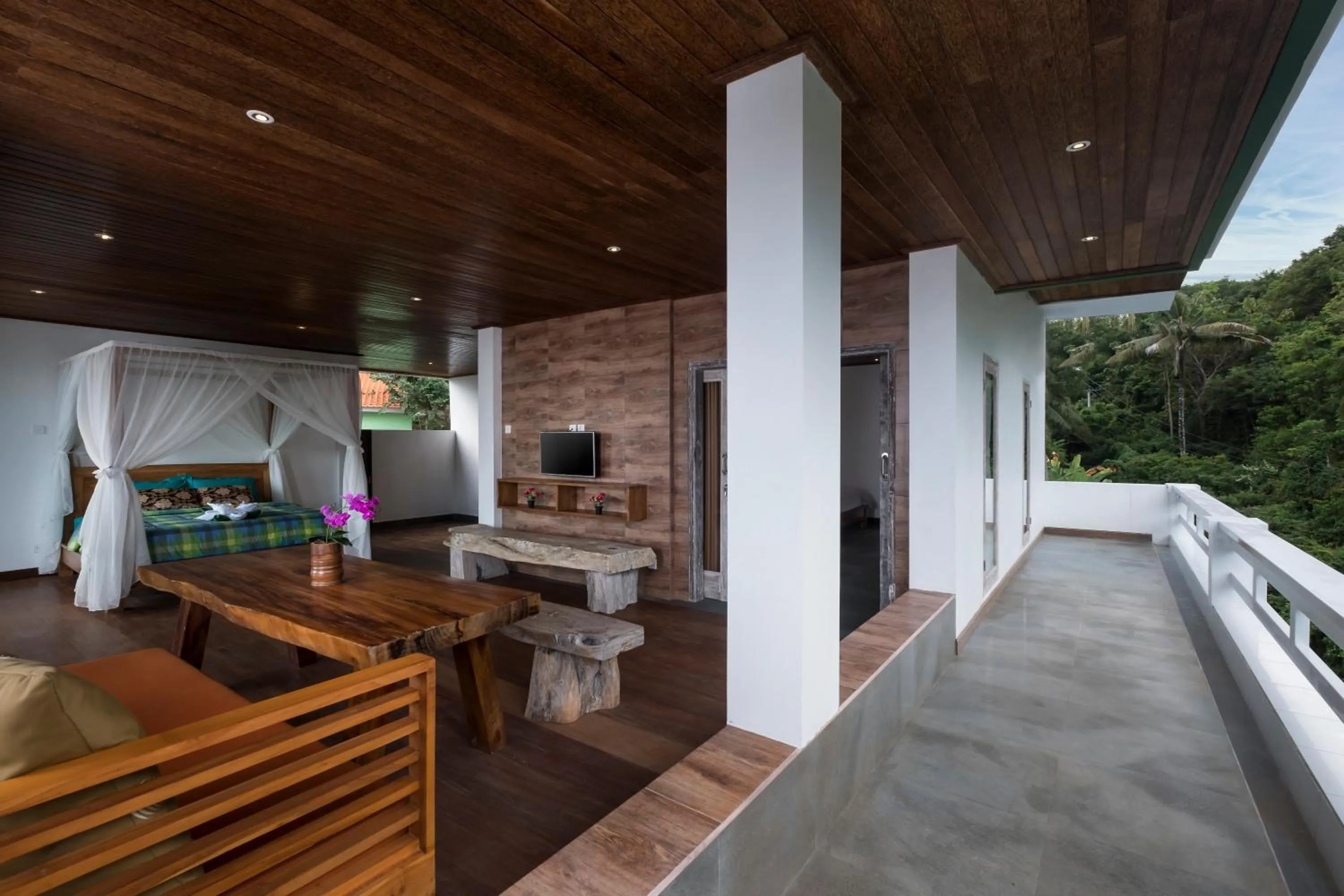 Bedroom in Villa Suari I