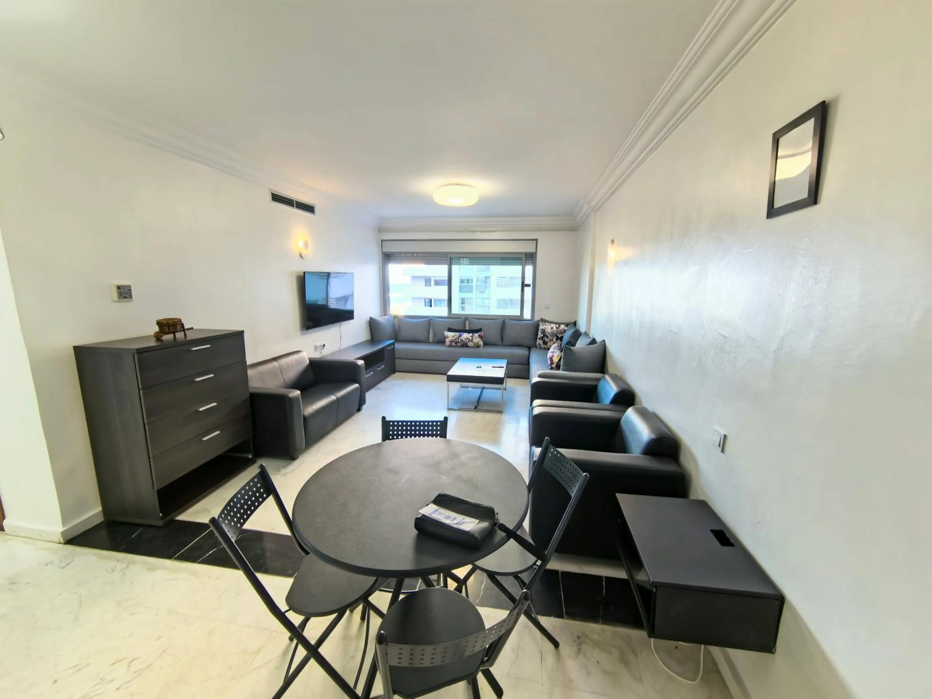 Communal lounge/ TV room in City Bleu Maroc