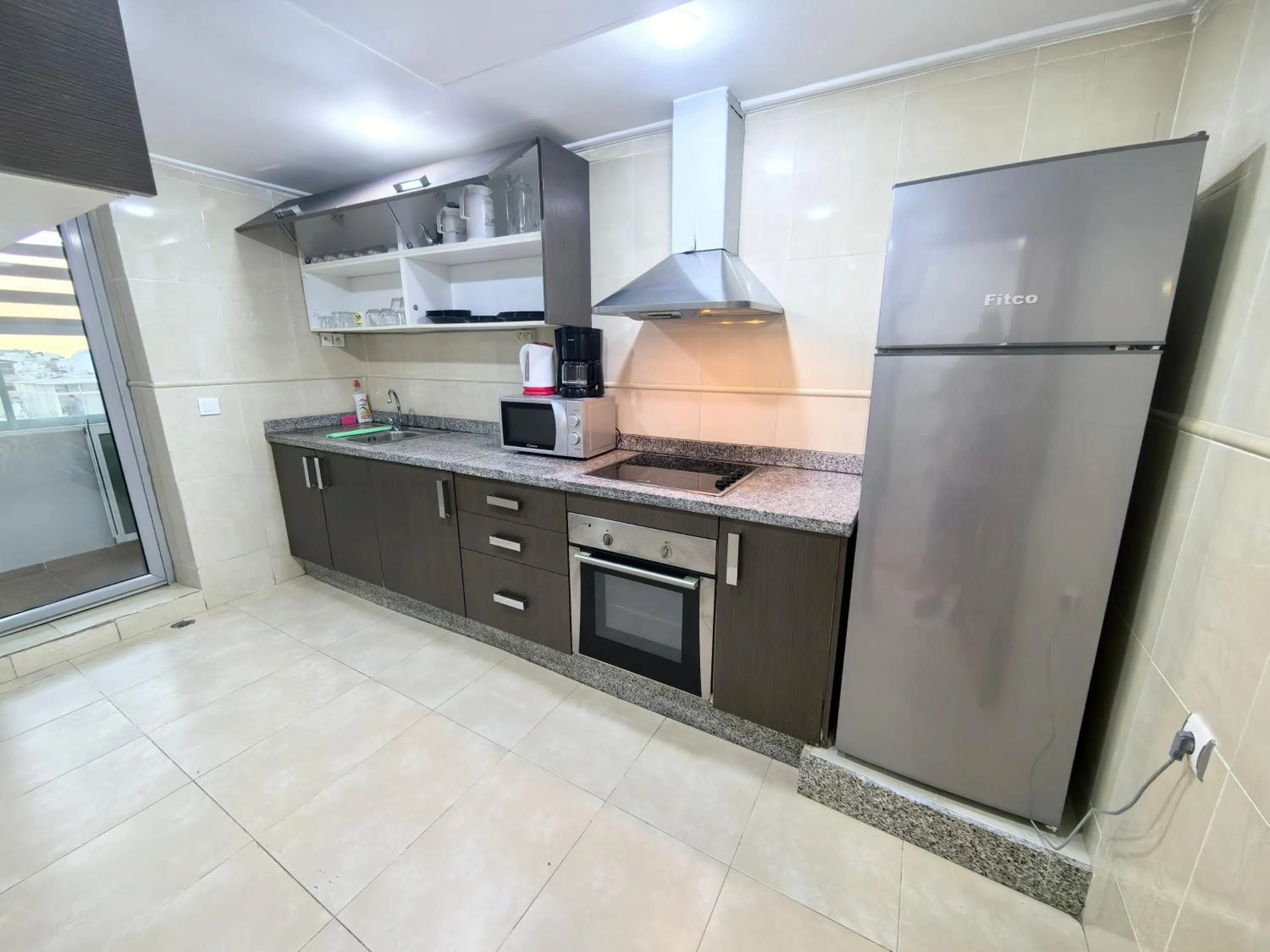 Kitchen or kitchenette in City Bleu Maroc