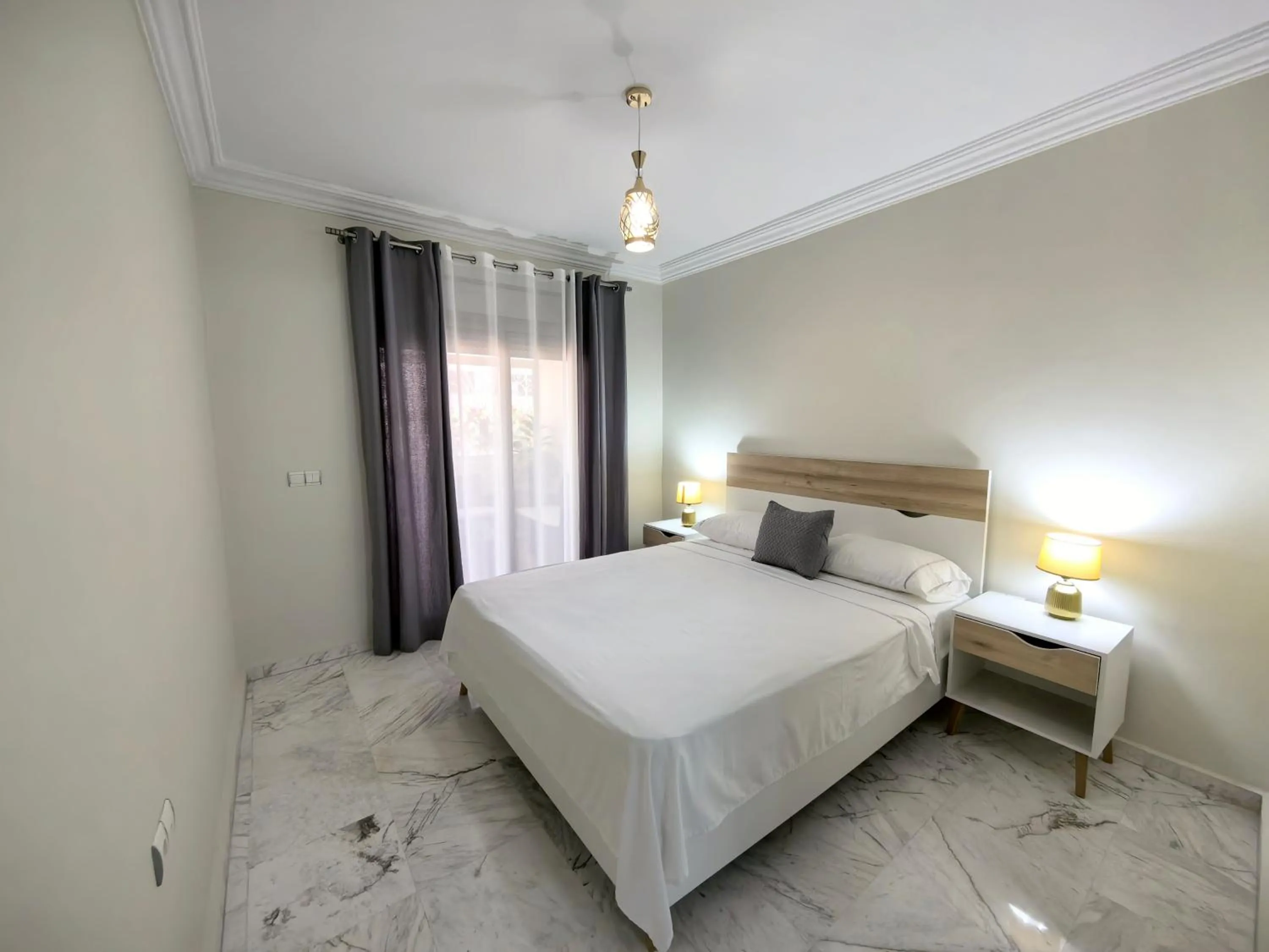 Bed in City Bleu Maroc