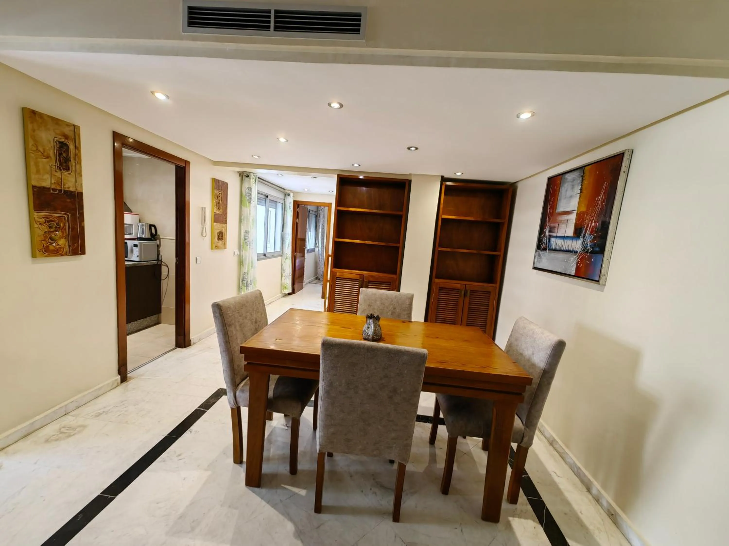 Kitchen or kitchenette in City Bleu Maroc