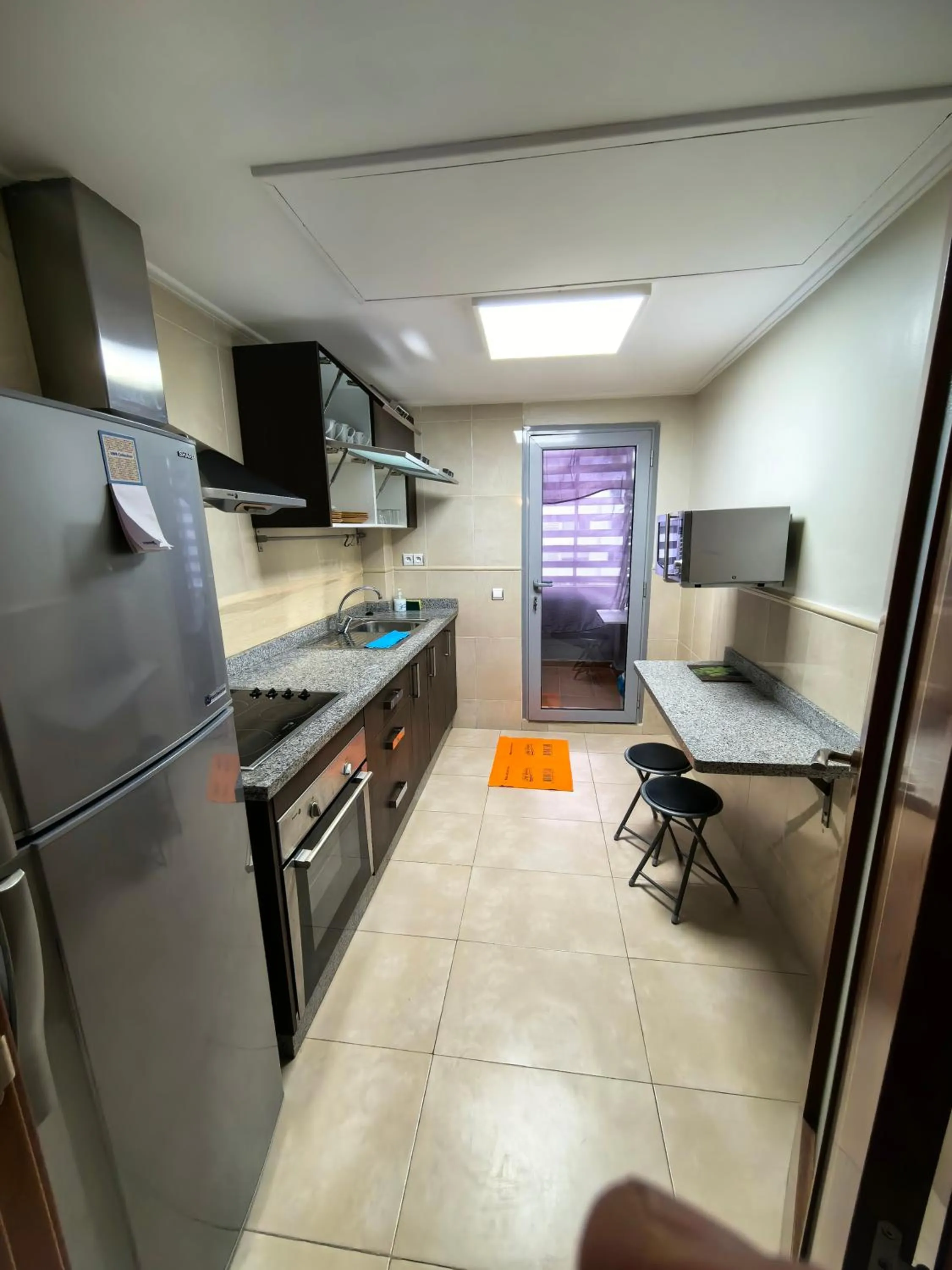 Kitchen or kitchenette in City Bleu Maroc