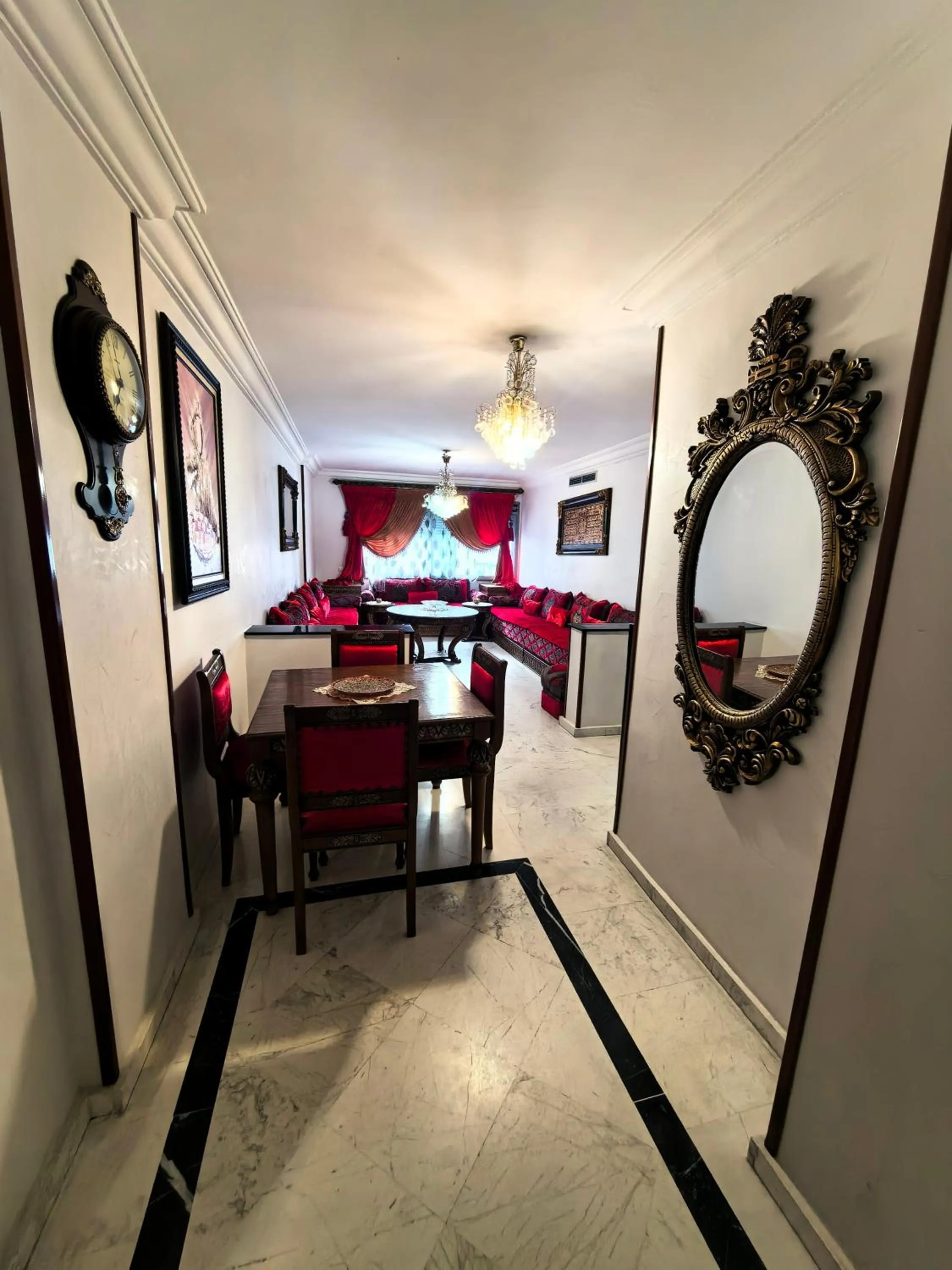 Dining area in City Bleu Maroc