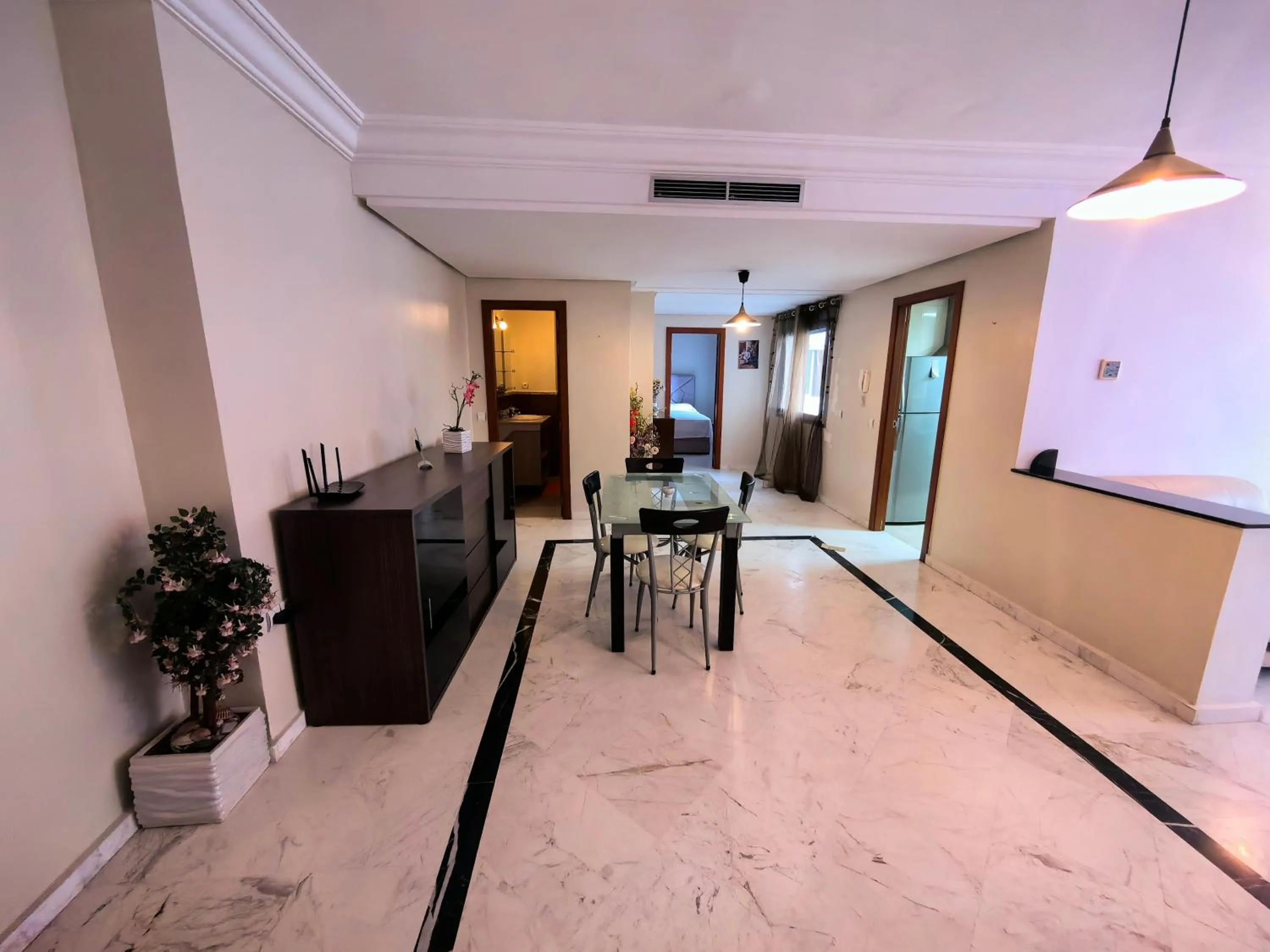 Seating area in City Bleu Maroc