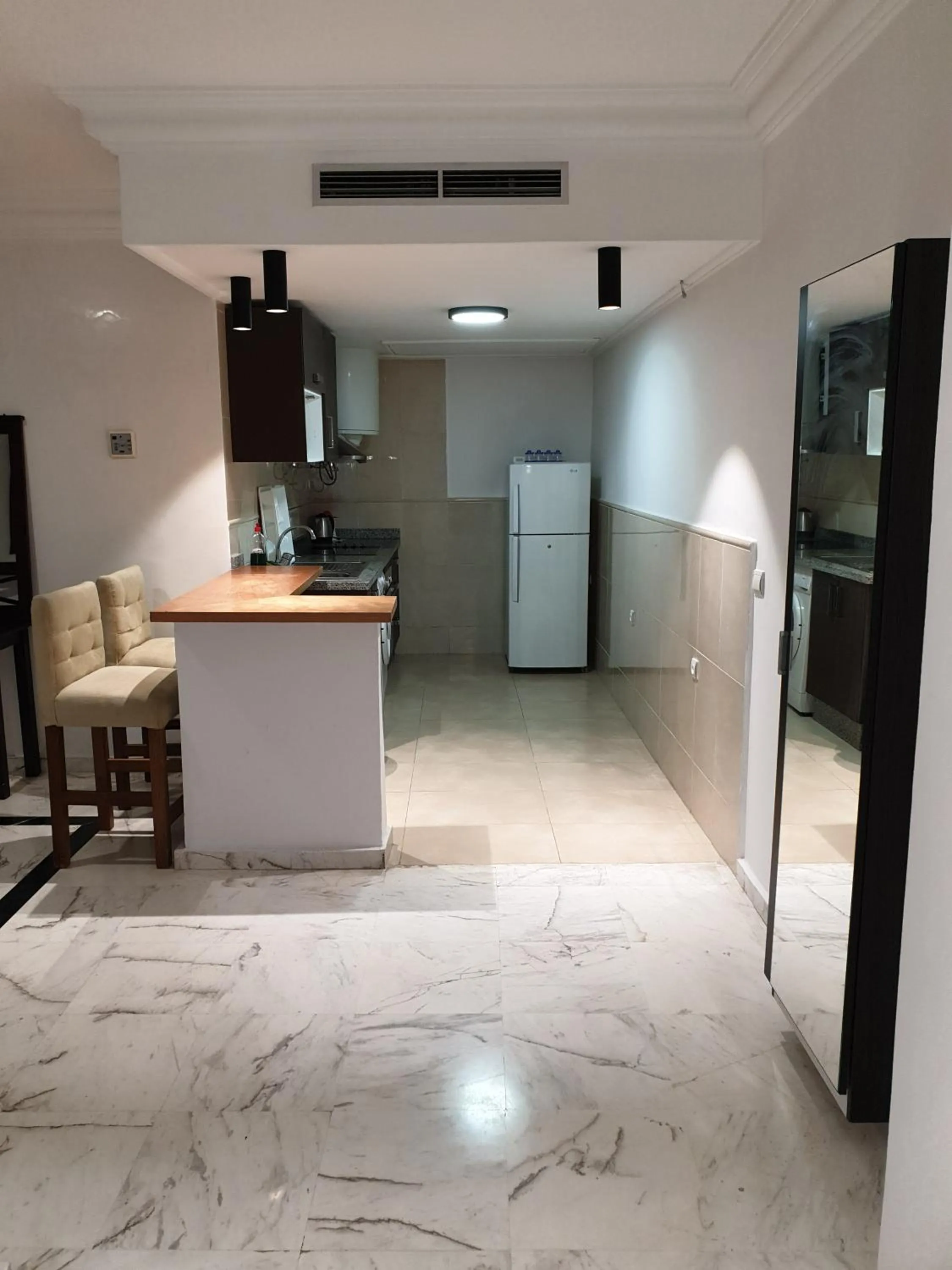 Kitchen or kitchenette in City Bleu Maroc