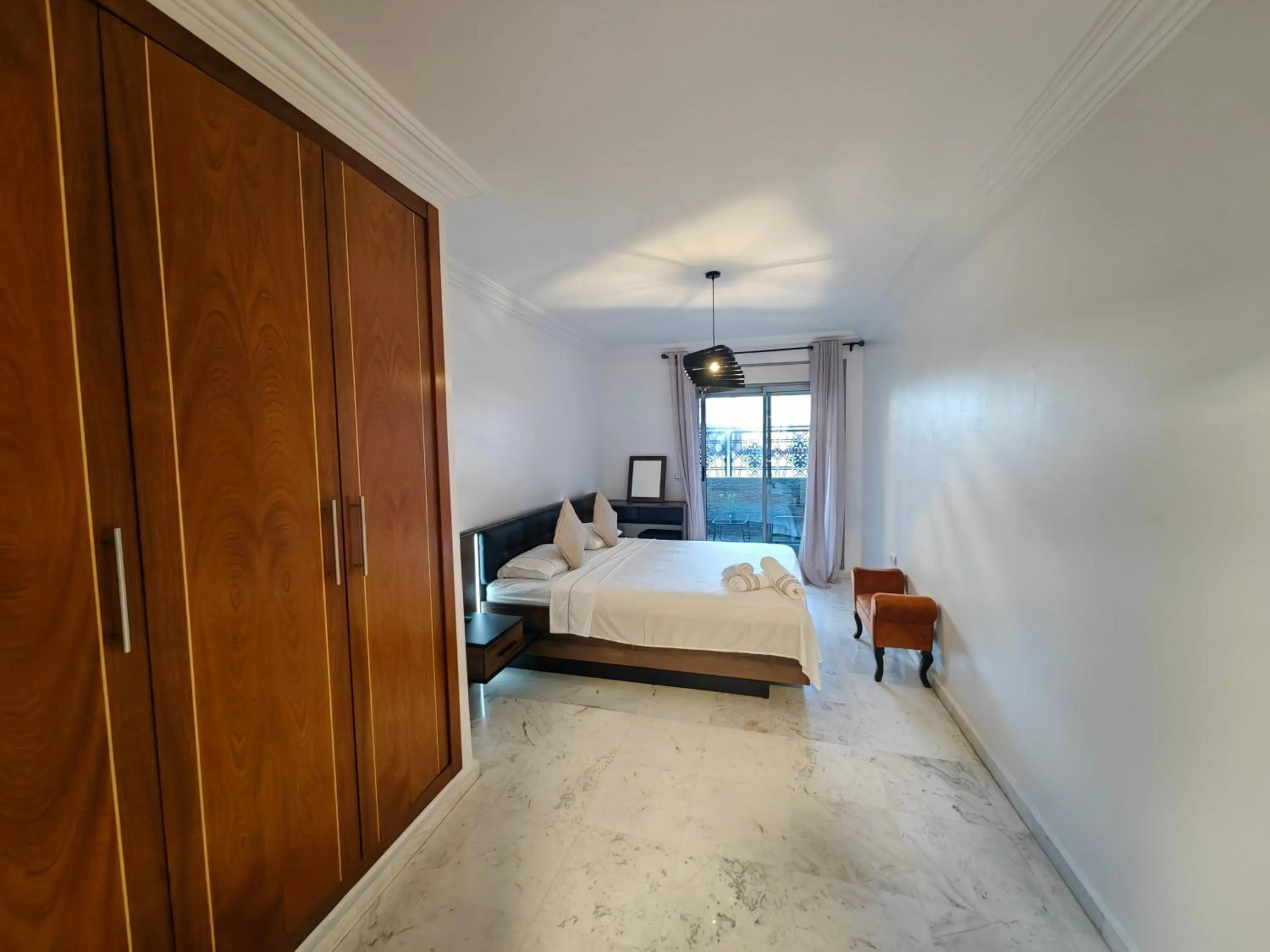 Bed in City Bleu Maroc