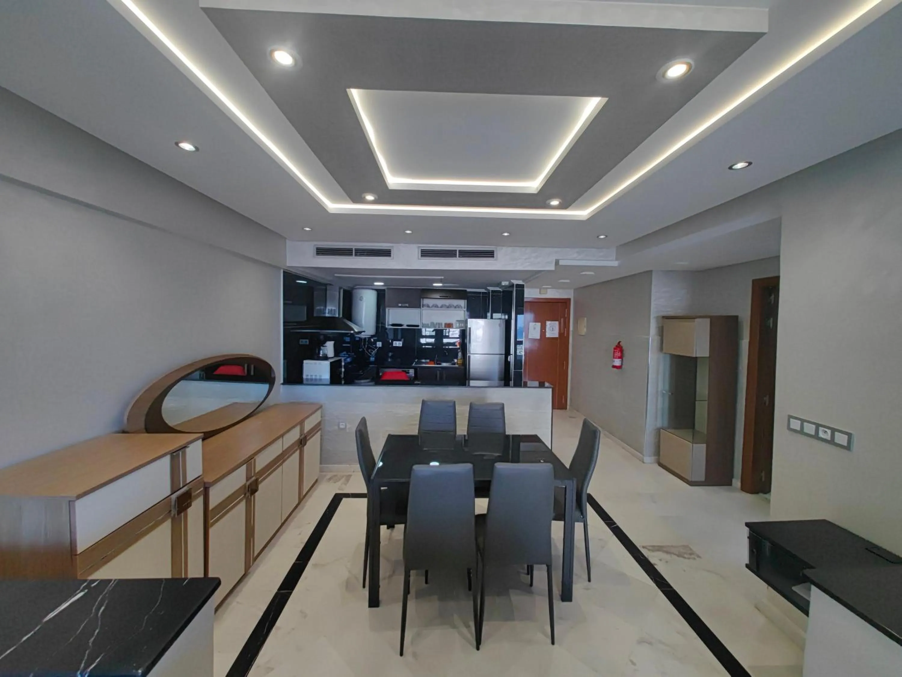 Kitchen or kitchenette in City Bleu Maroc