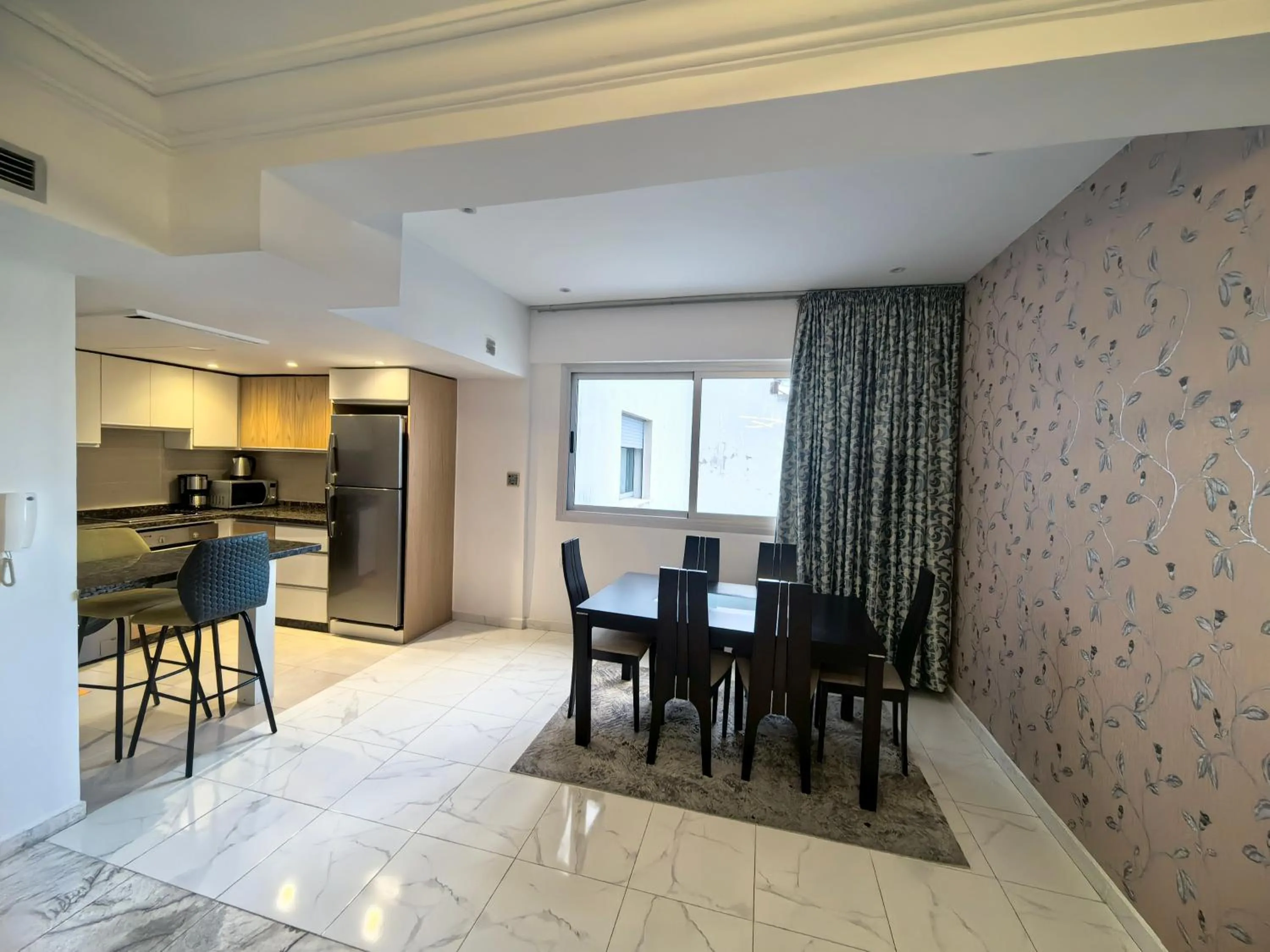 Kitchen or kitchenette in City Bleu Maroc