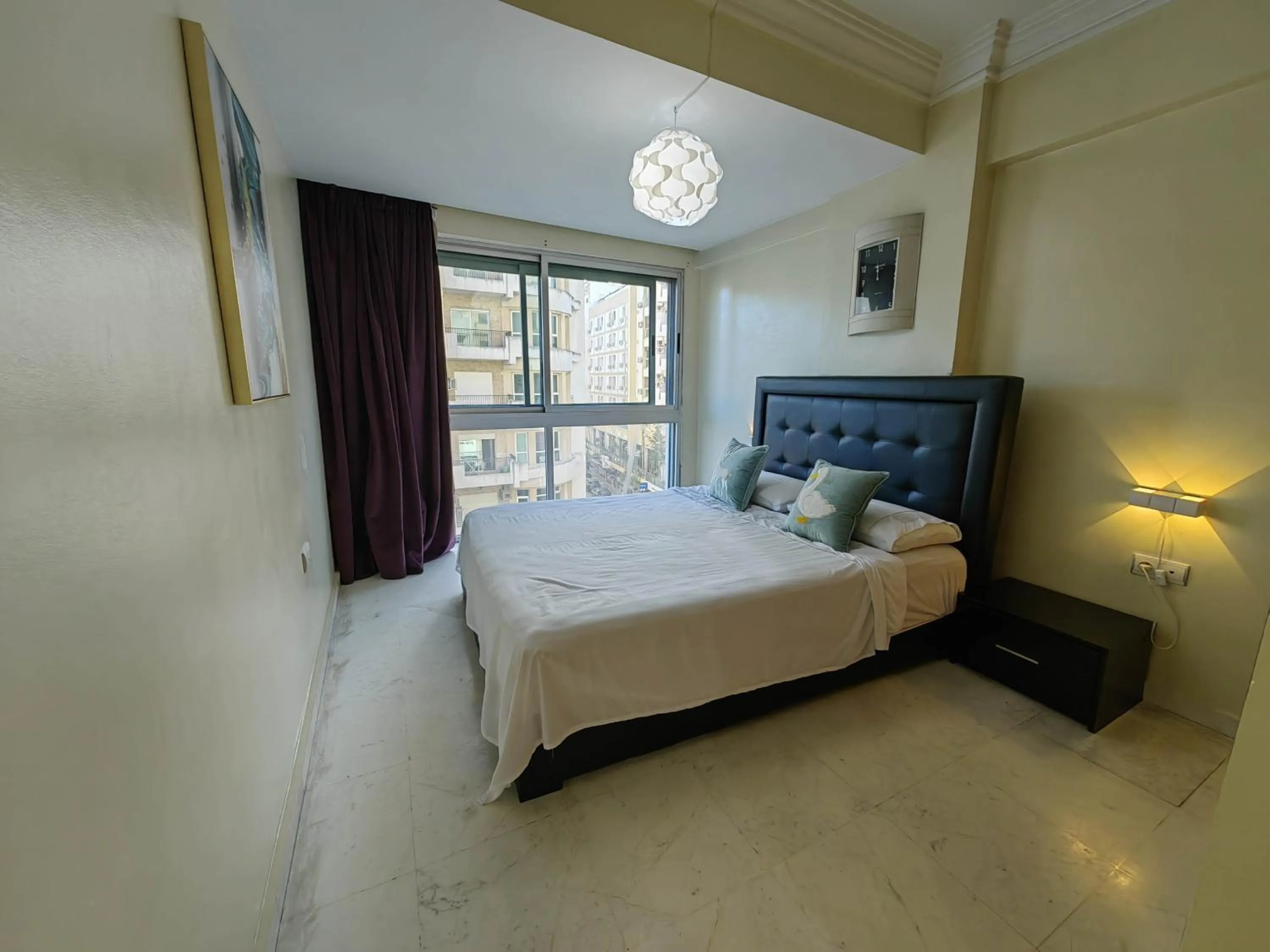 Bed in City Bleu Maroc