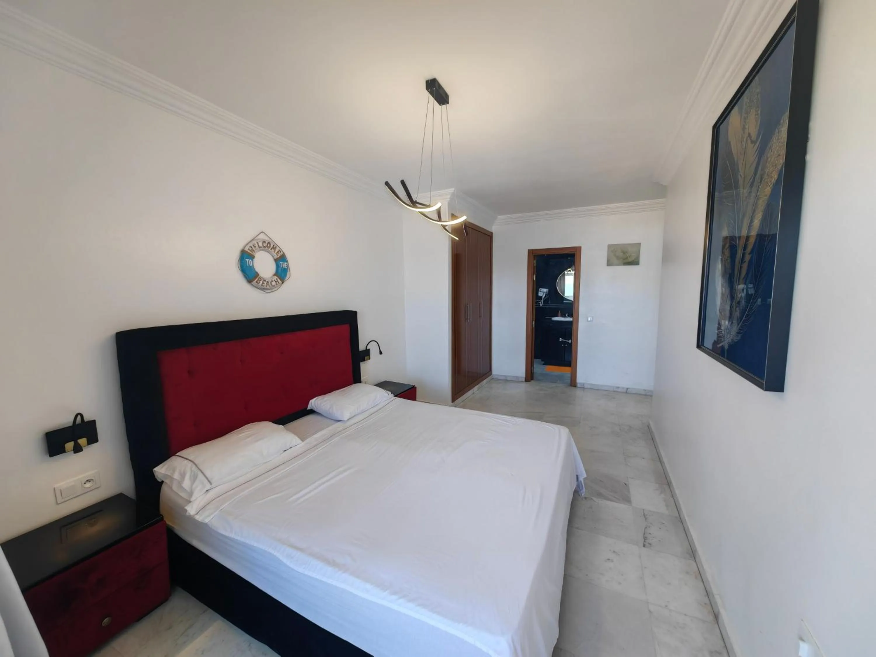 Bed in City Bleu Maroc