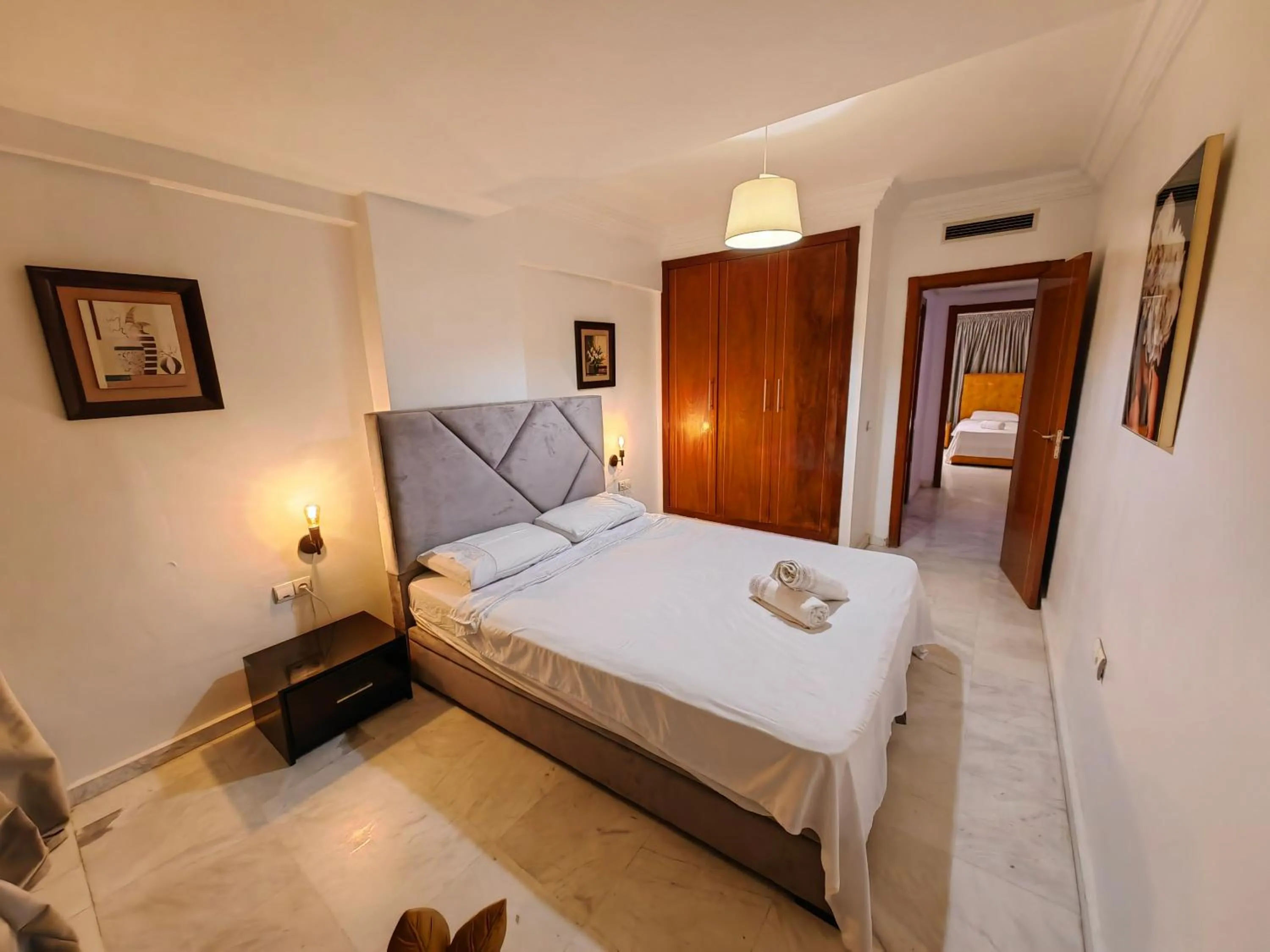 Bed in City Bleu Maroc