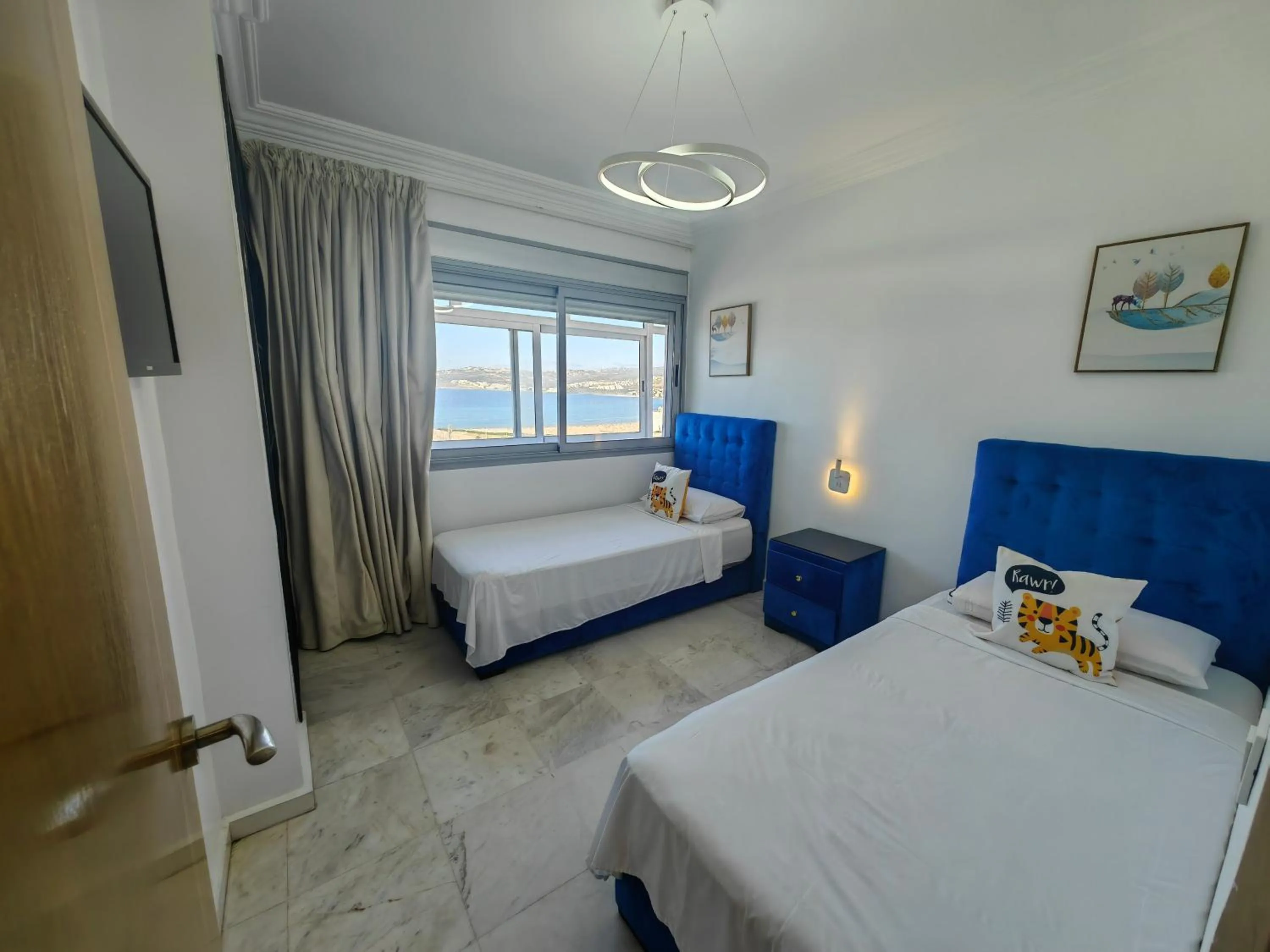 Bed in City Bleu Maroc