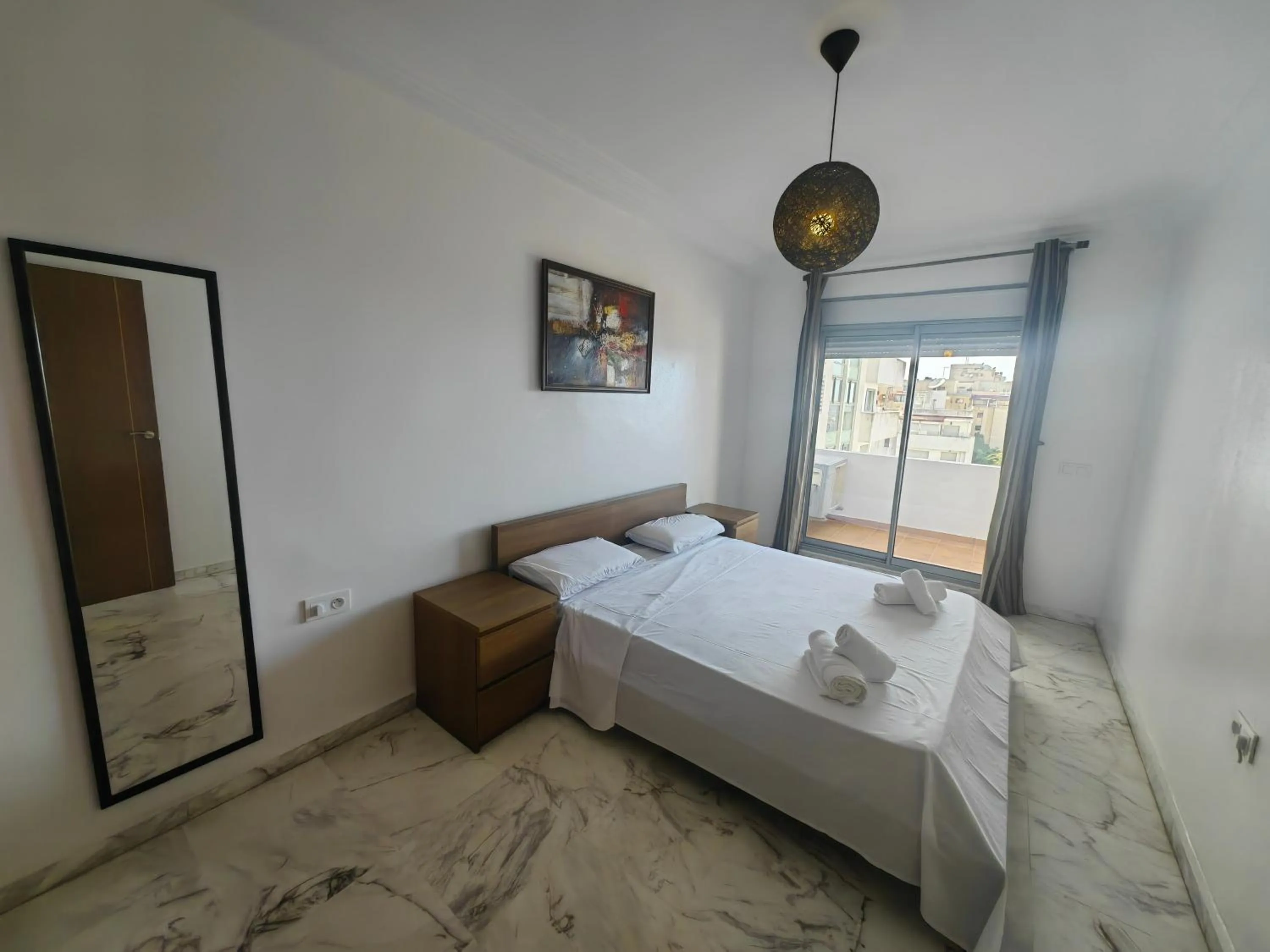 Bed in City Bleu Maroc