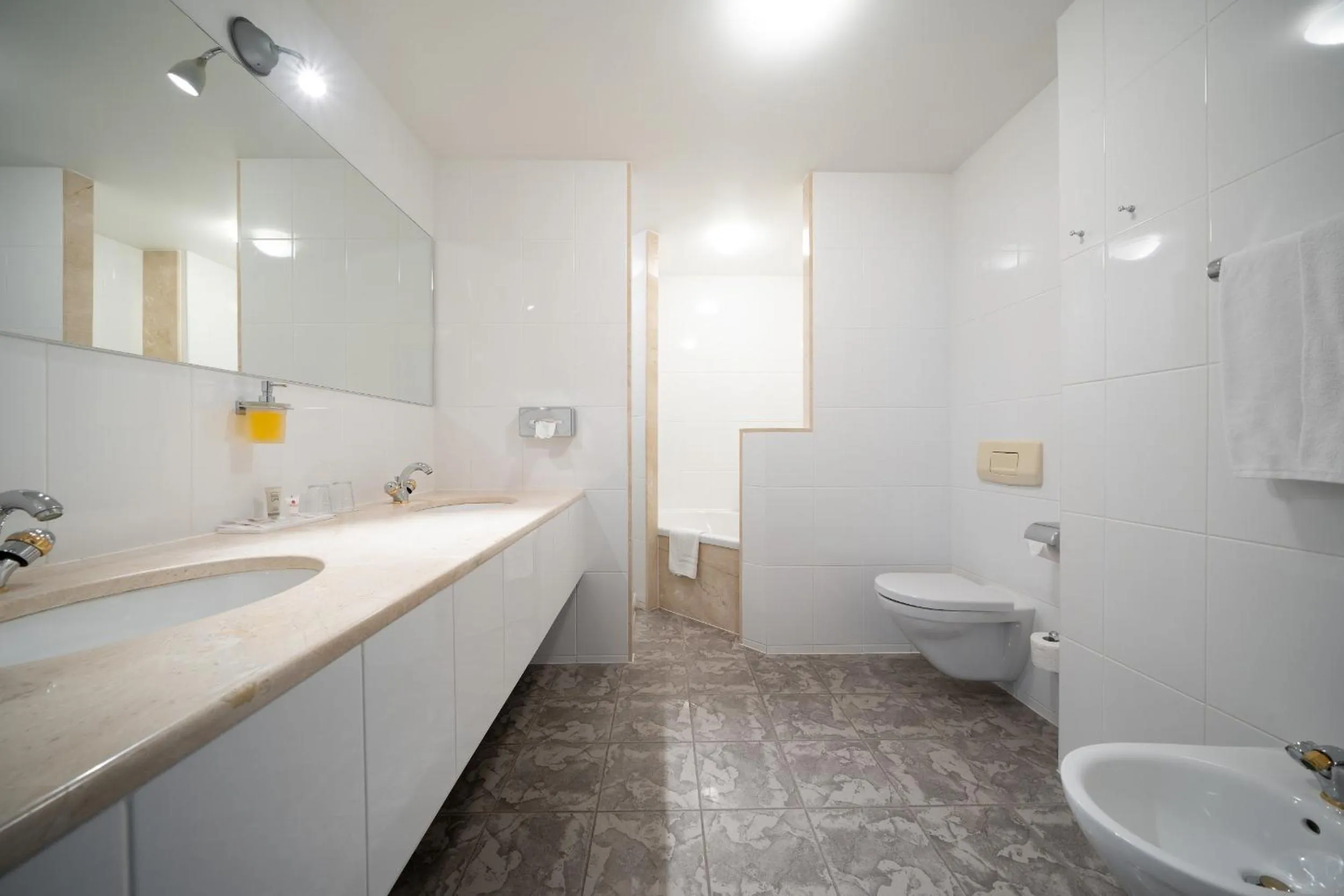 Toilet in Bellevue Park Hotel Riga with FREE Parking