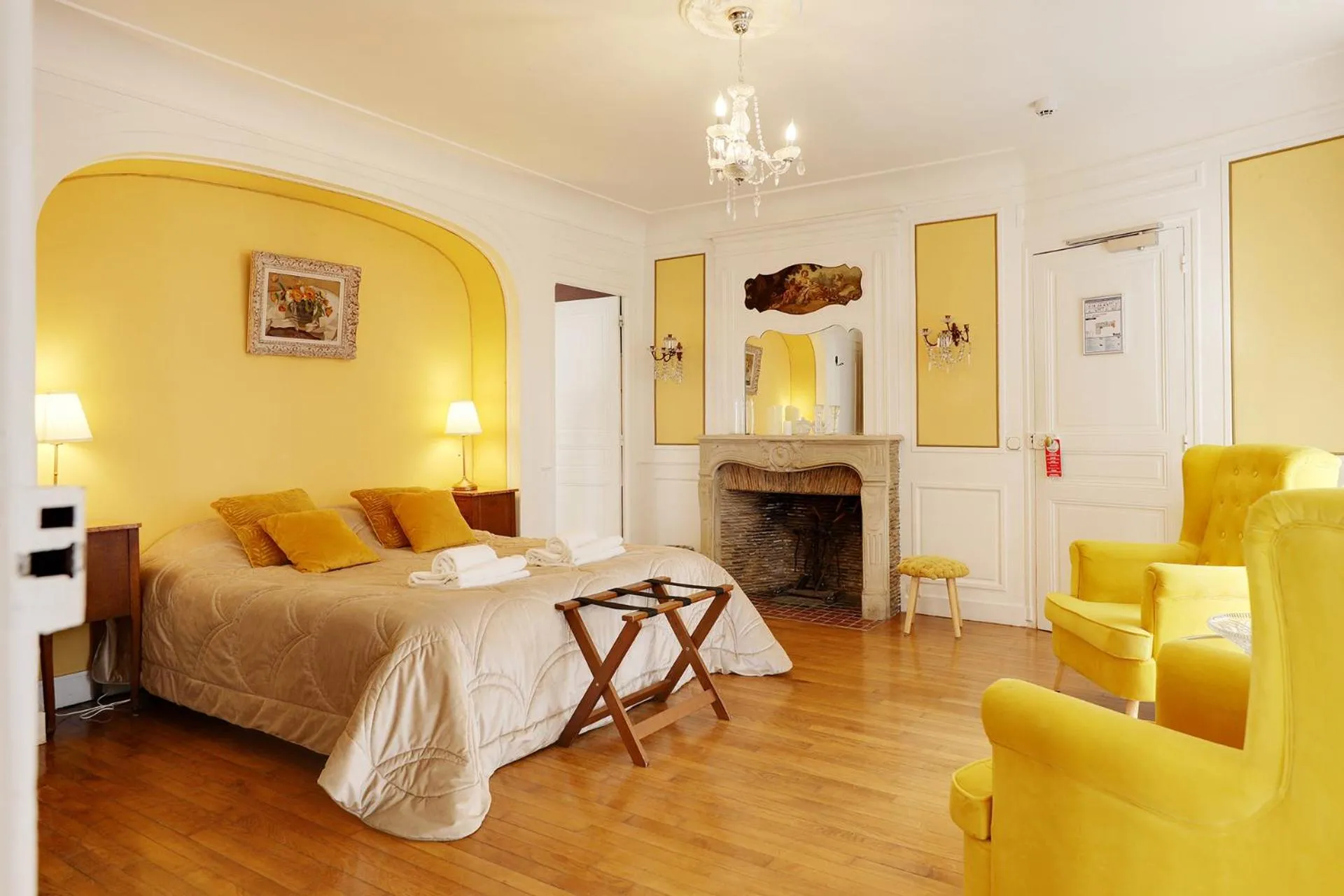 Bed in Hattonchatel Château & Restaurant La Table du Château