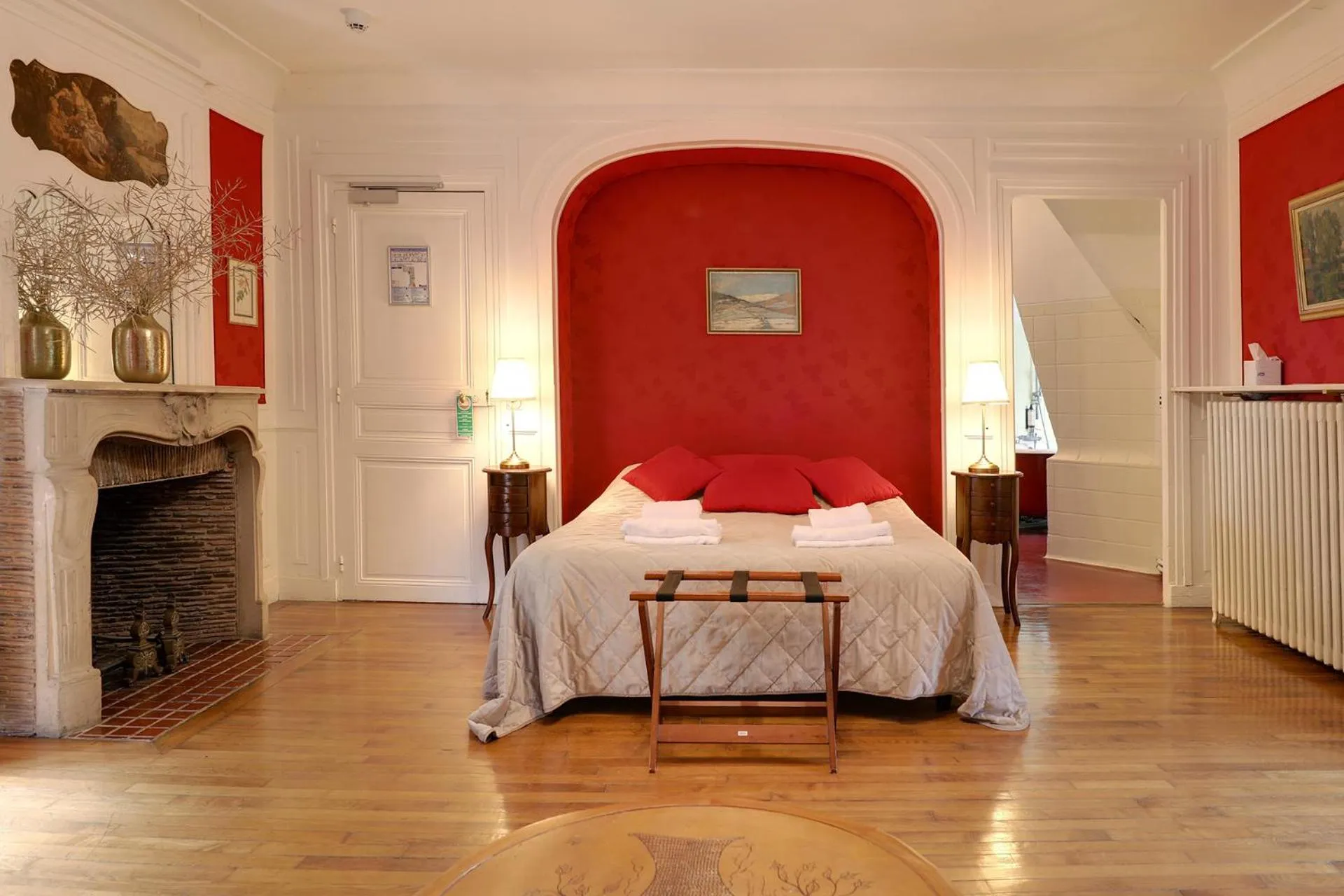 Bed in Hattonchatel Château & Restaurant La Table du Château