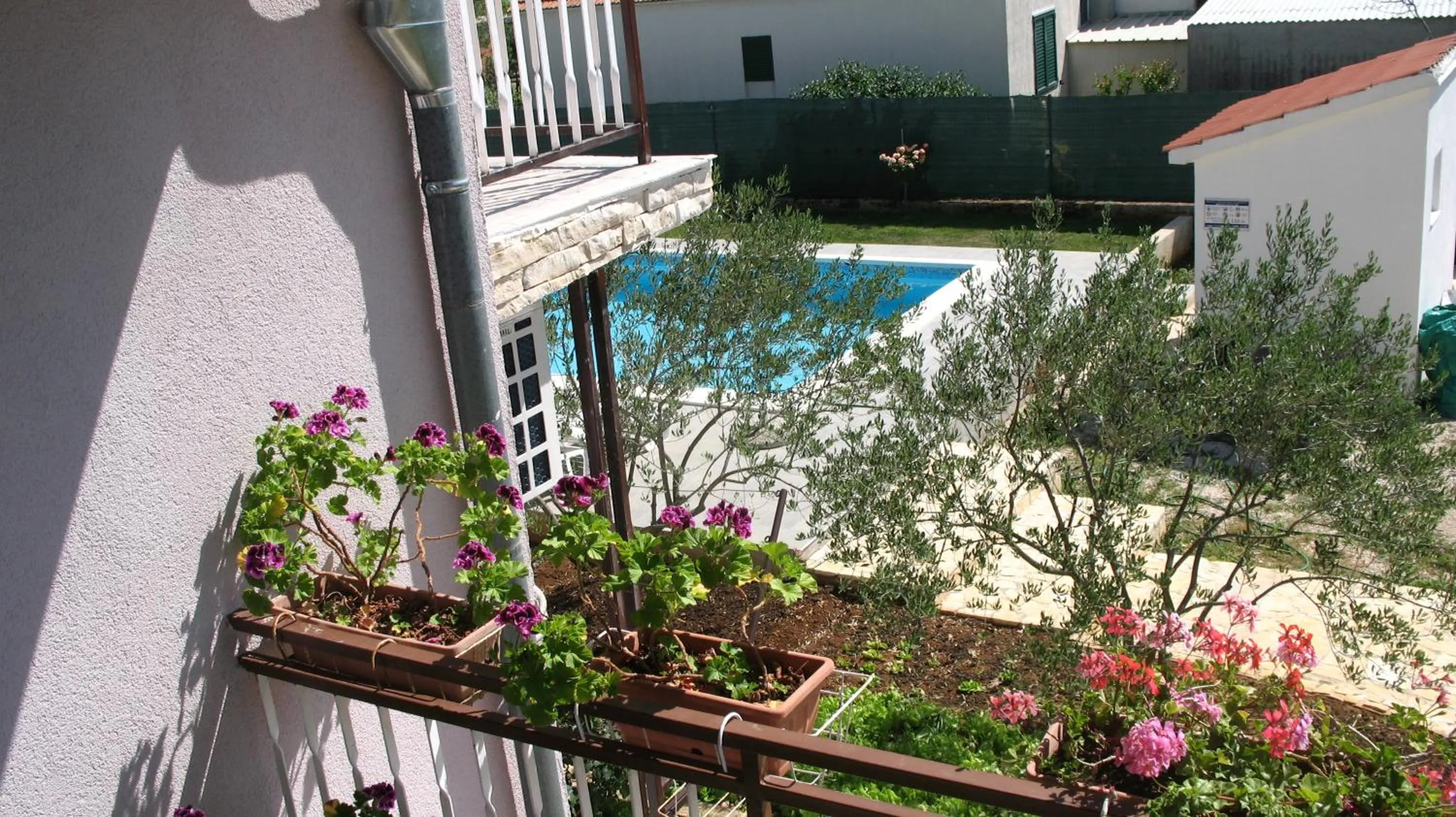 Balcony/Terrace in KrkaHaus