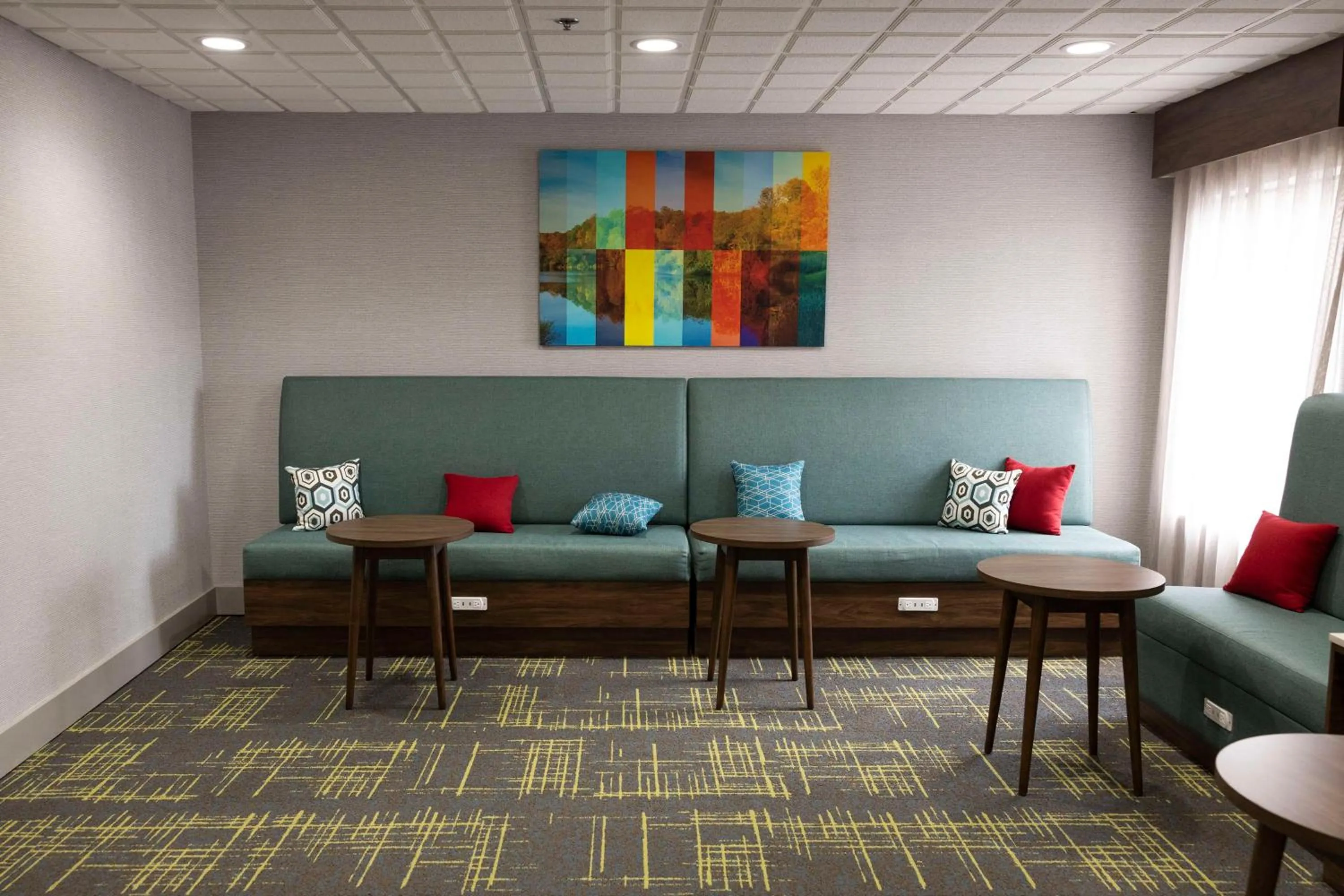 Lobby or reception in Hampton Inn Kent/Akron Area