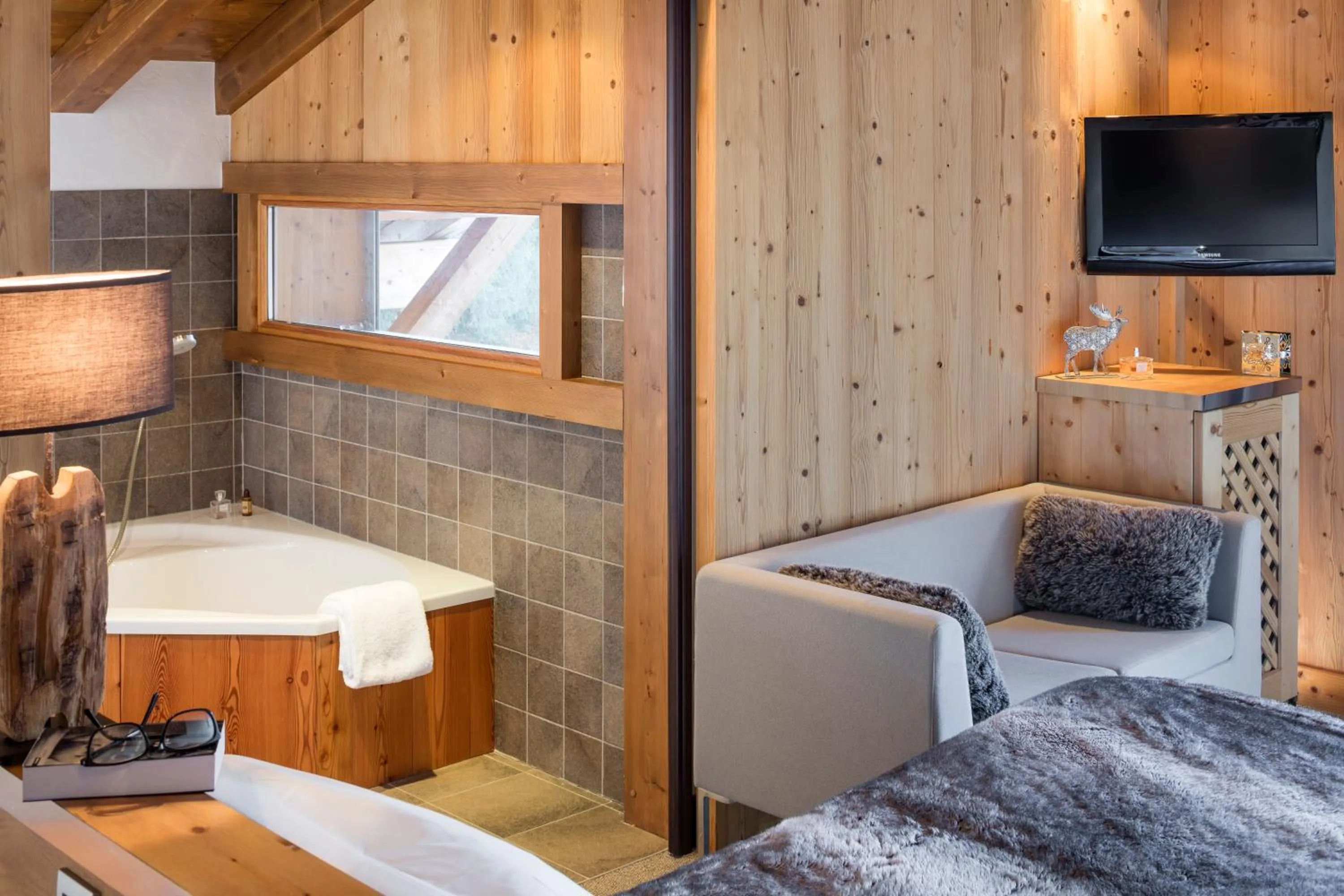 Bed in Hôtel et Spa Le Delta