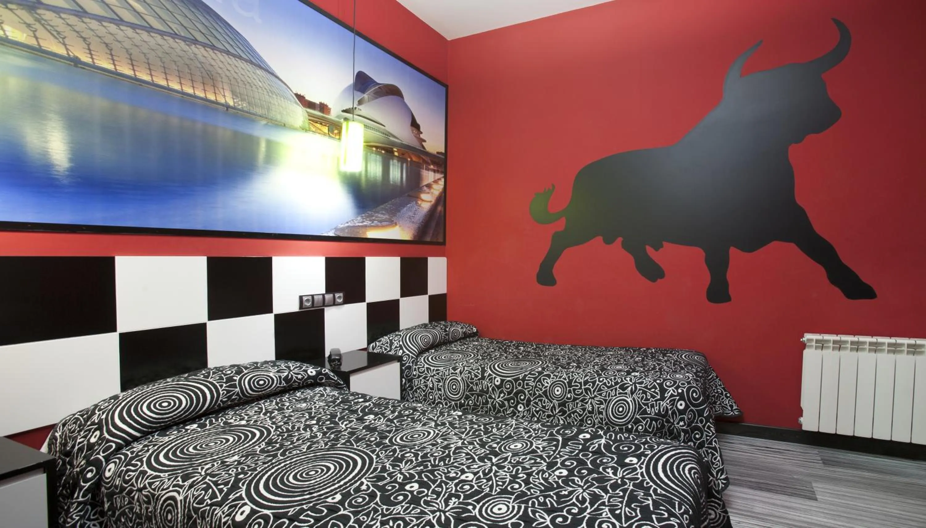 Bed in JC Rooms Santa Ana