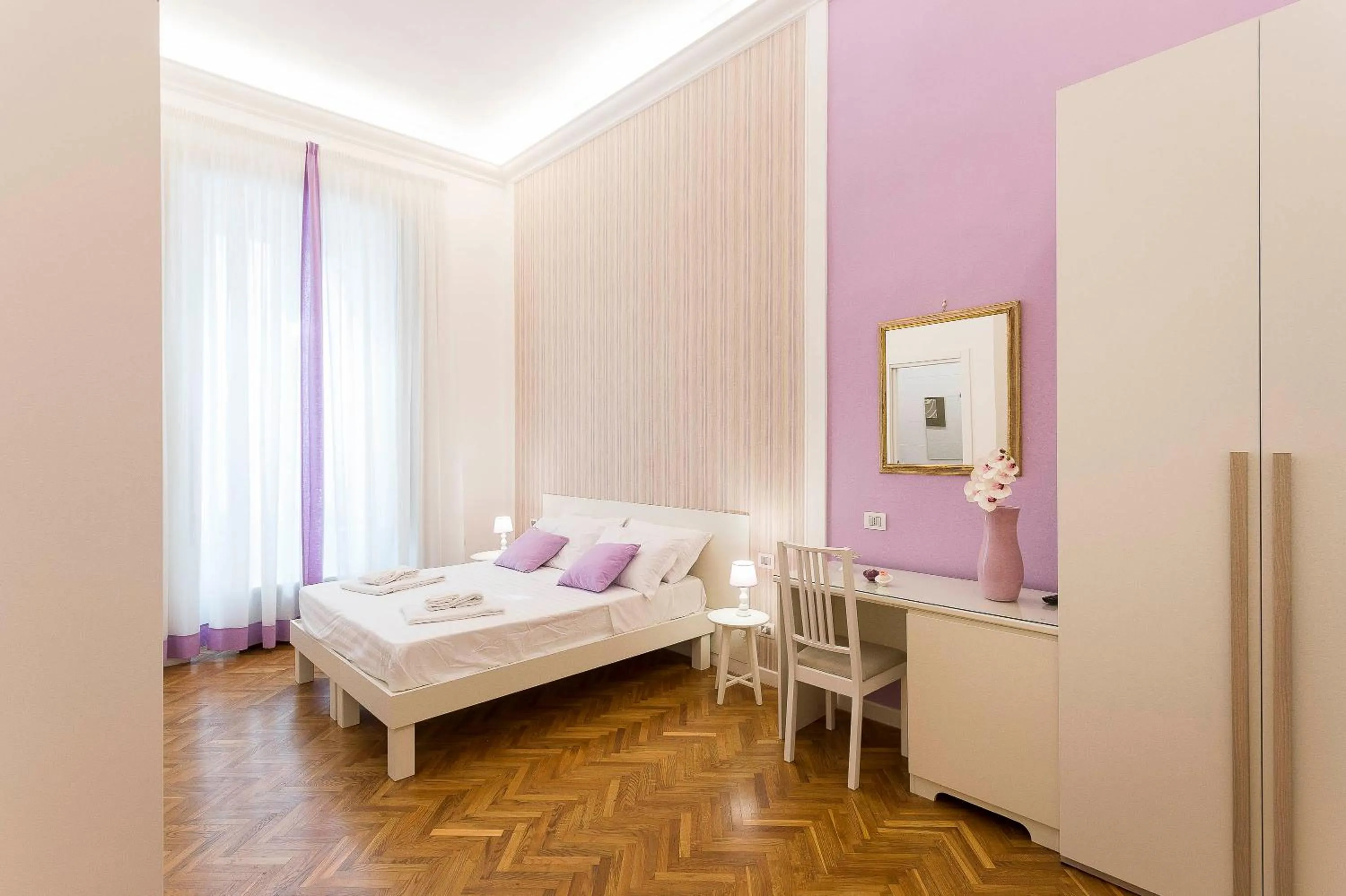 Bedroom, Bed in domusvelata