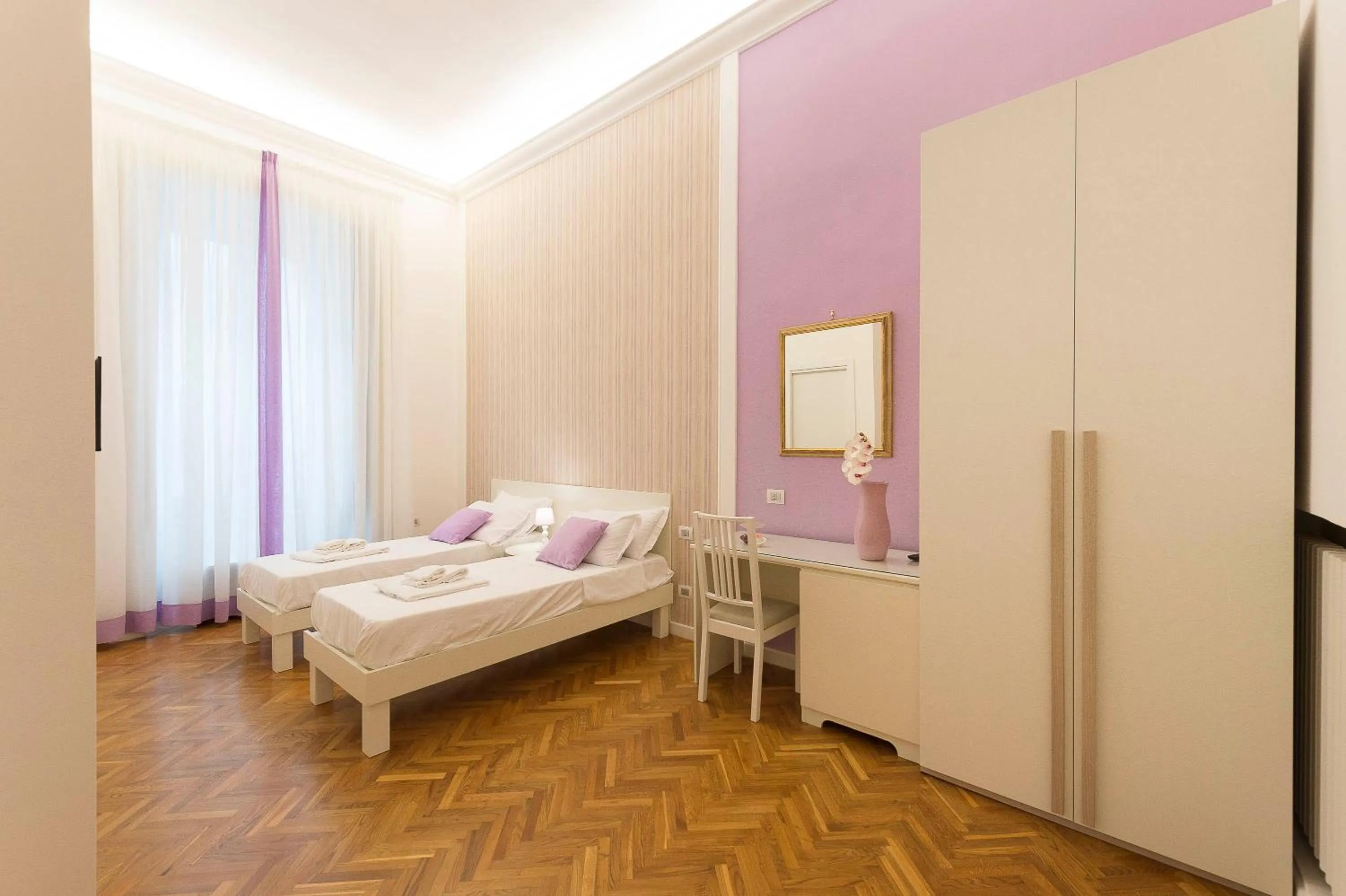 Bedroom, Bed in domusvelata