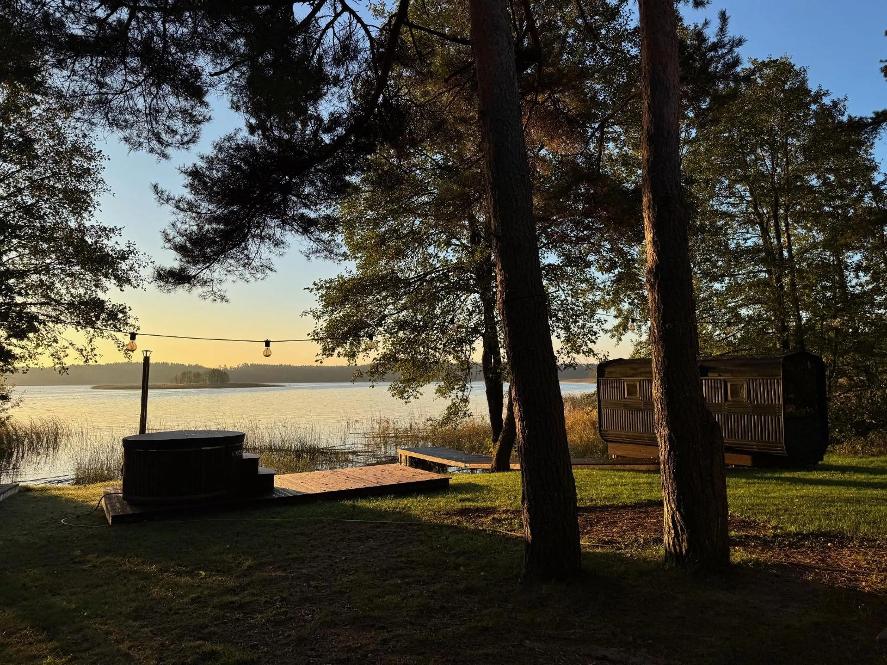 Lake view in Porto Resort