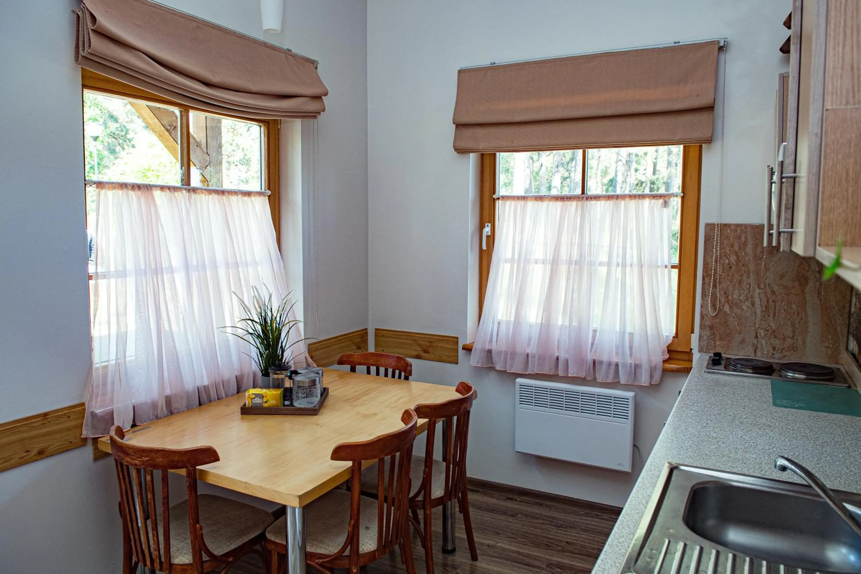 Kitchen or kitchenette in Porto Resort