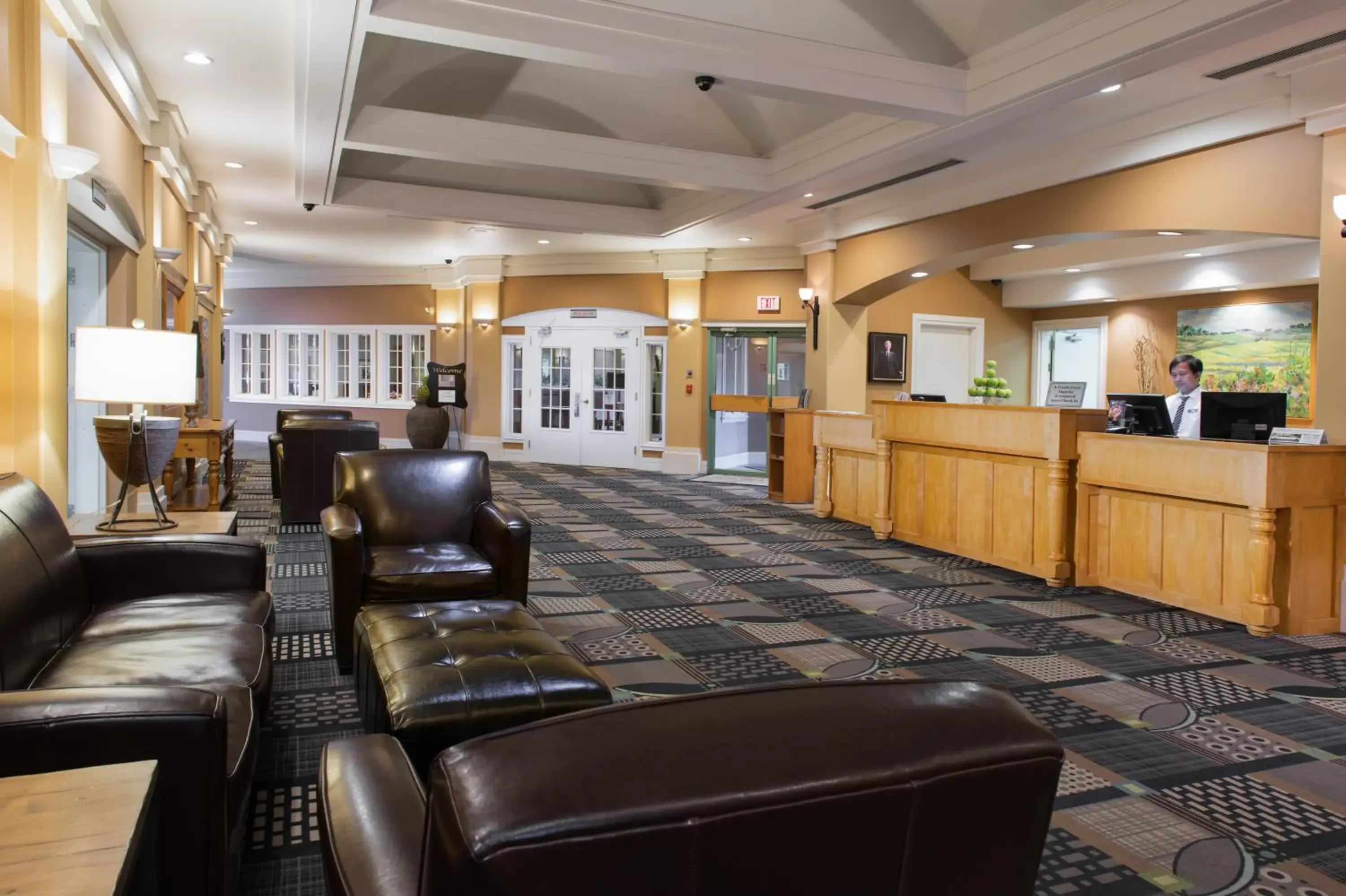 Lobby or reception in Royal Hotel Regina, Trademark Collection by Wyndham Lobby or reception in Royal Hotel Regina, Trademark Collection by Wyndham
