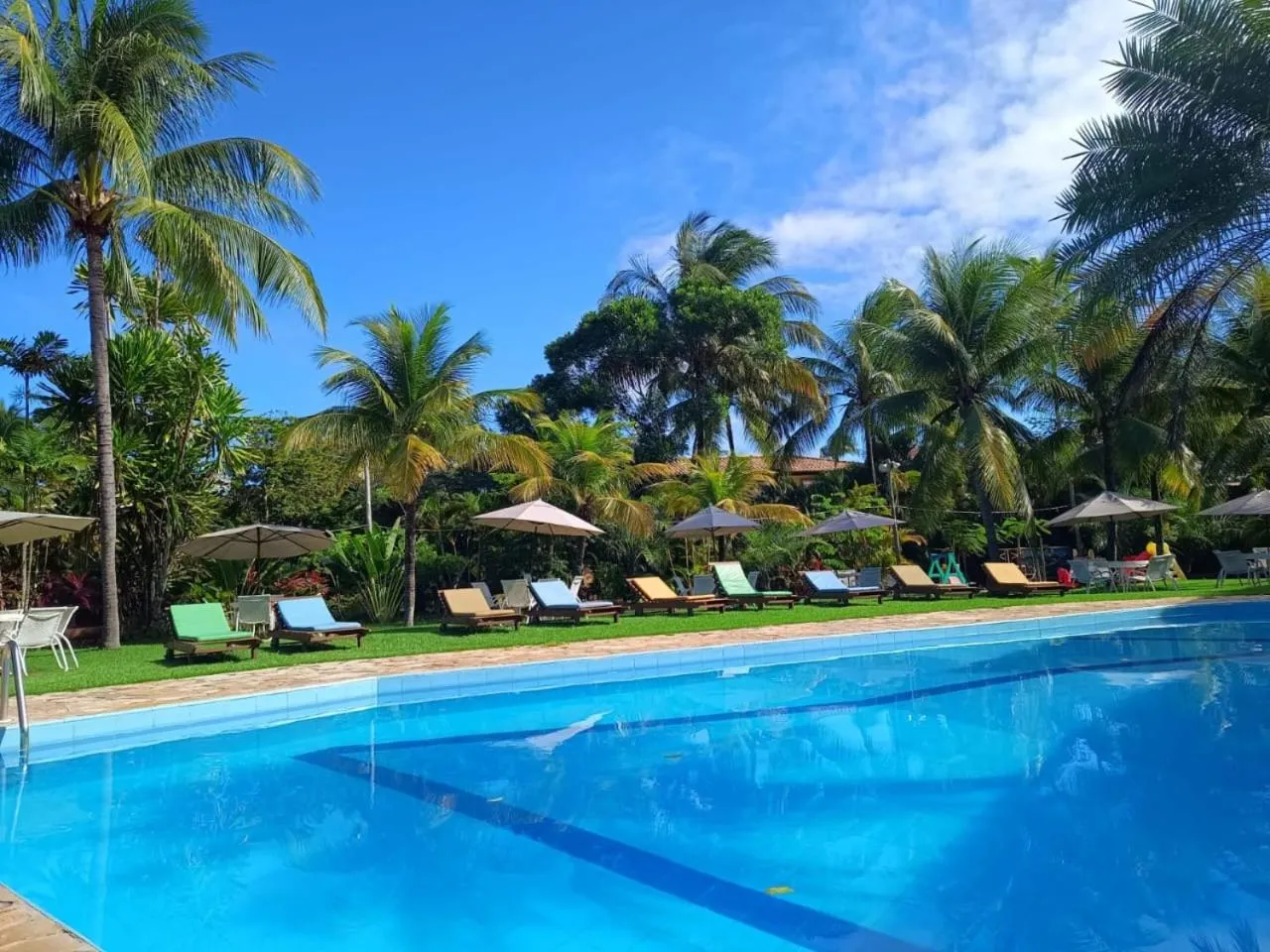 Swimming pool in Porto Zarpa Hotel