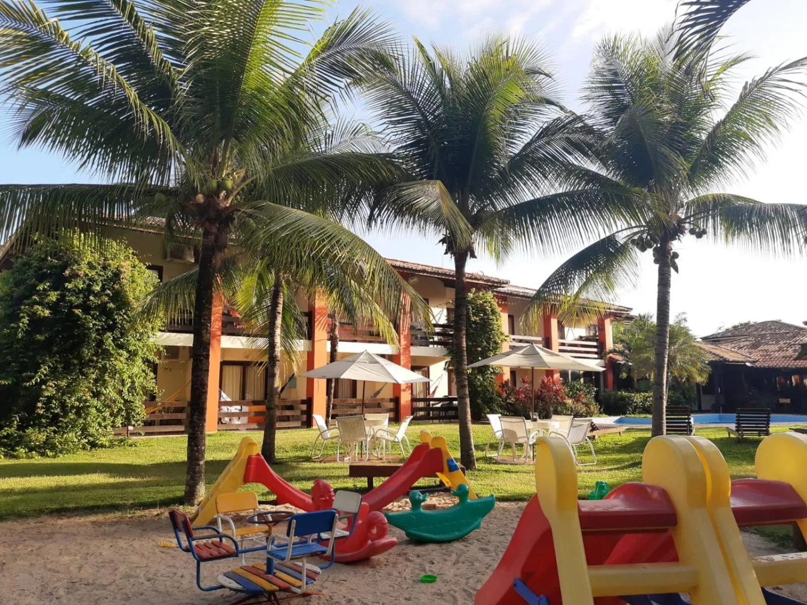 Children play ground in Porto Zarpa Hotel