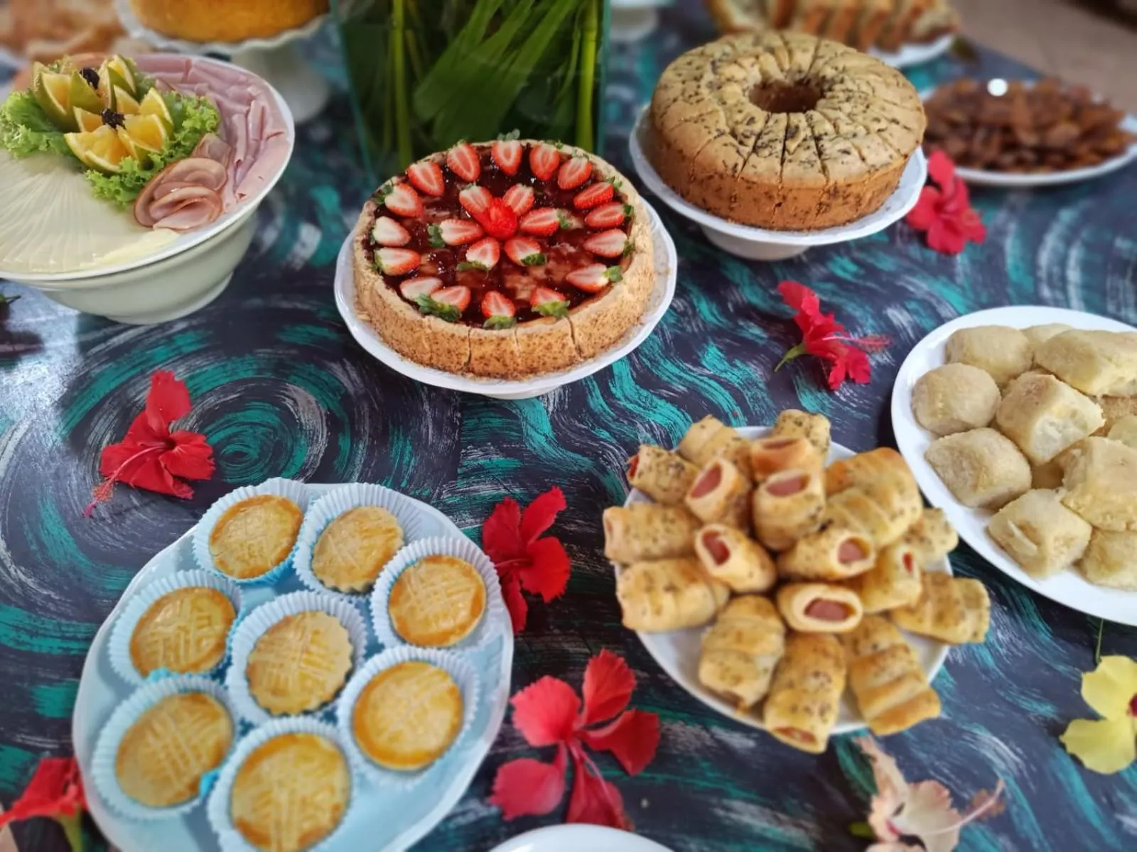 Buffet breakfast in Porto Zarpa Hotel