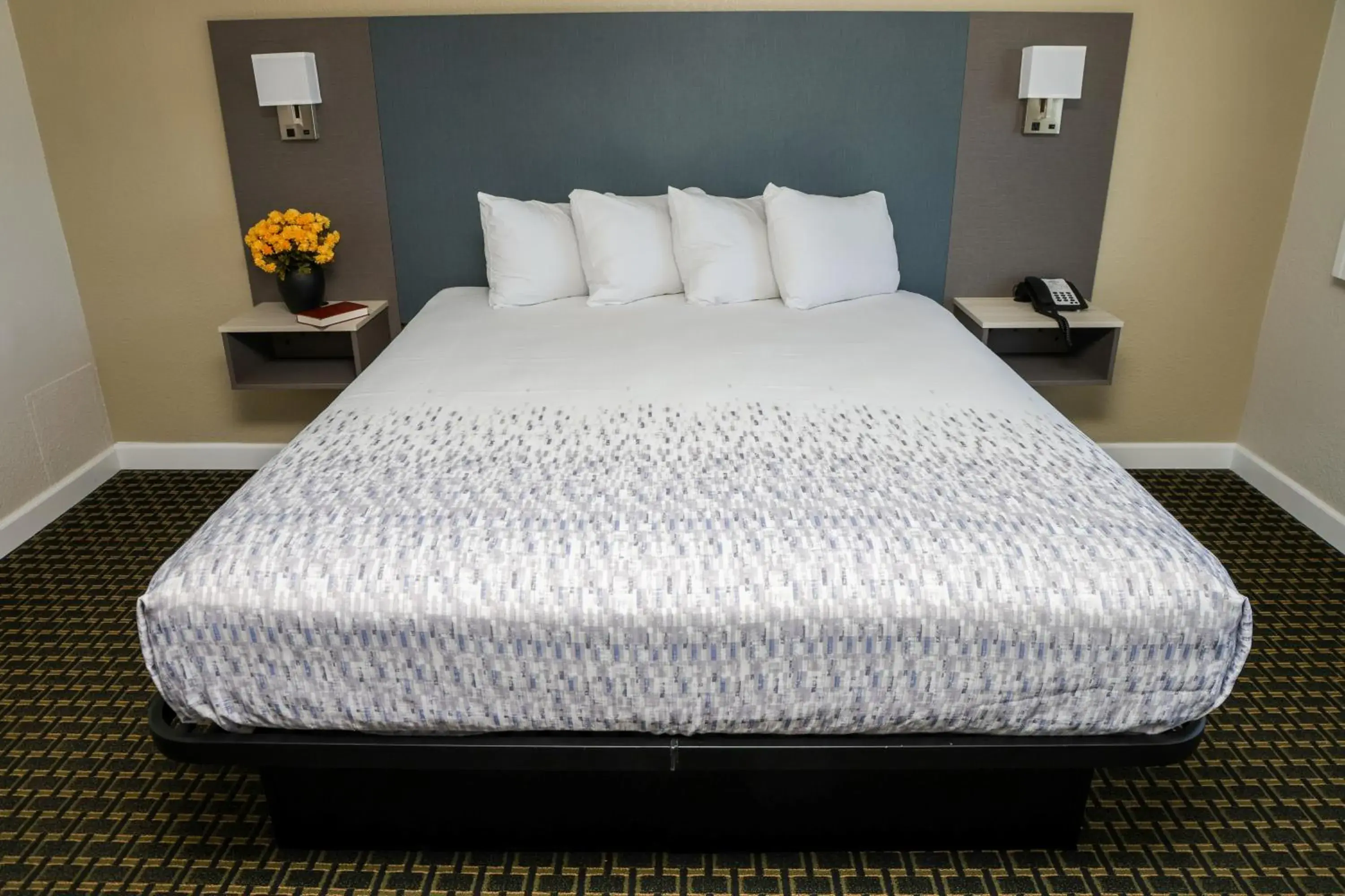 Queen Room - Disability Access in Sea Breeze Inn - San Simeon Queen Room - Disability Access in Sea Breeze Inn - San Simeon