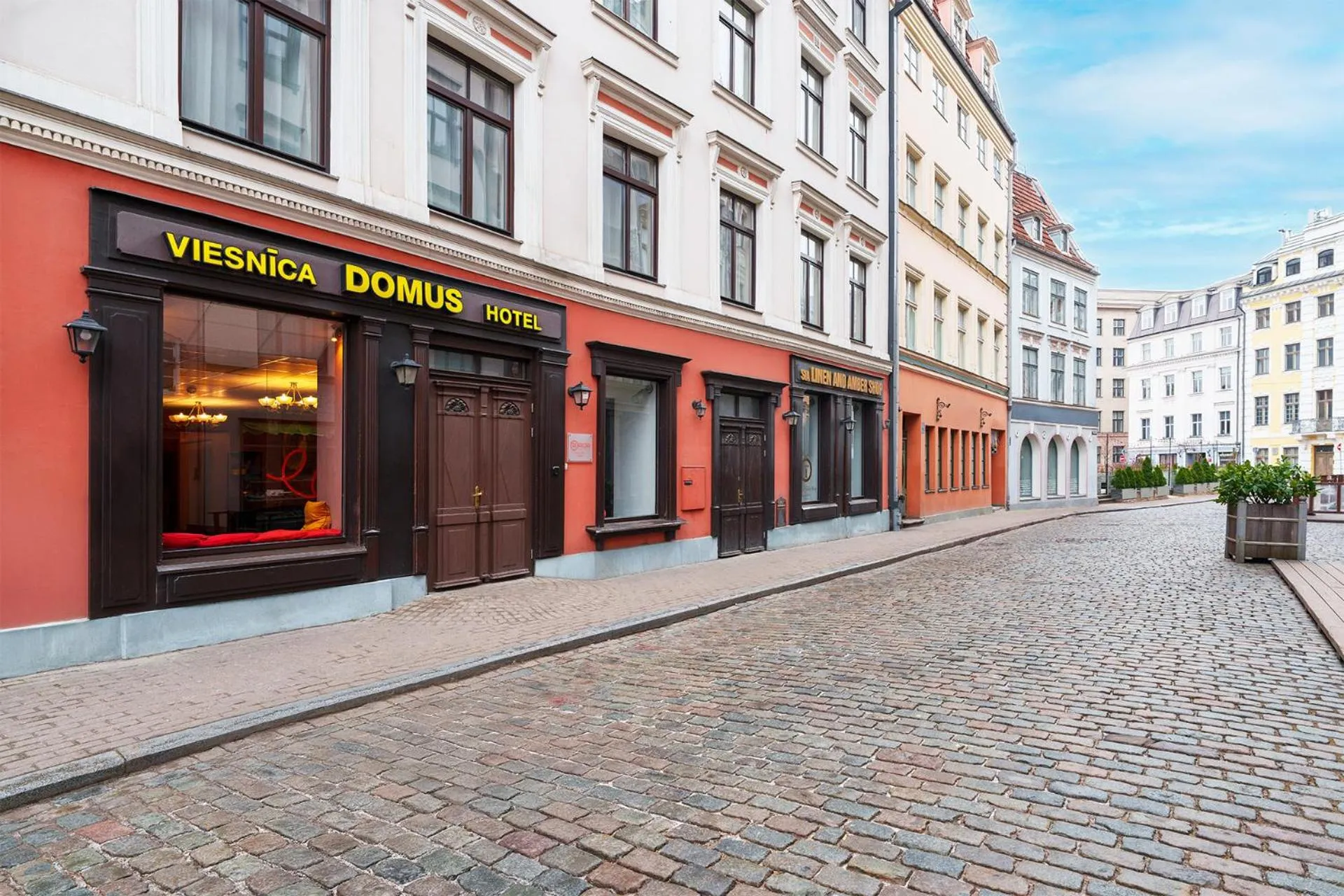 Property building in Rija Domus Hotel