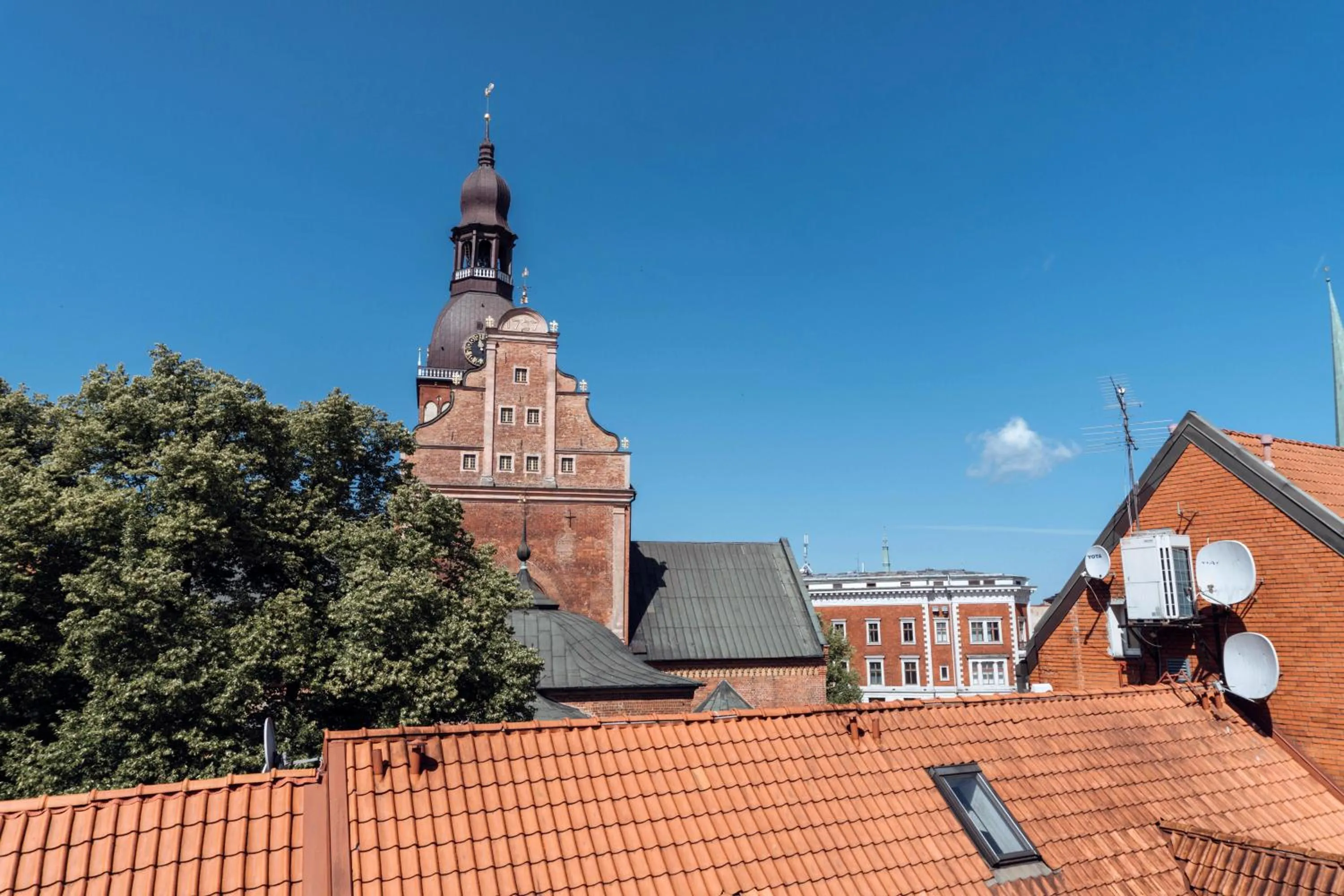 City view in Rija Domus Hotel